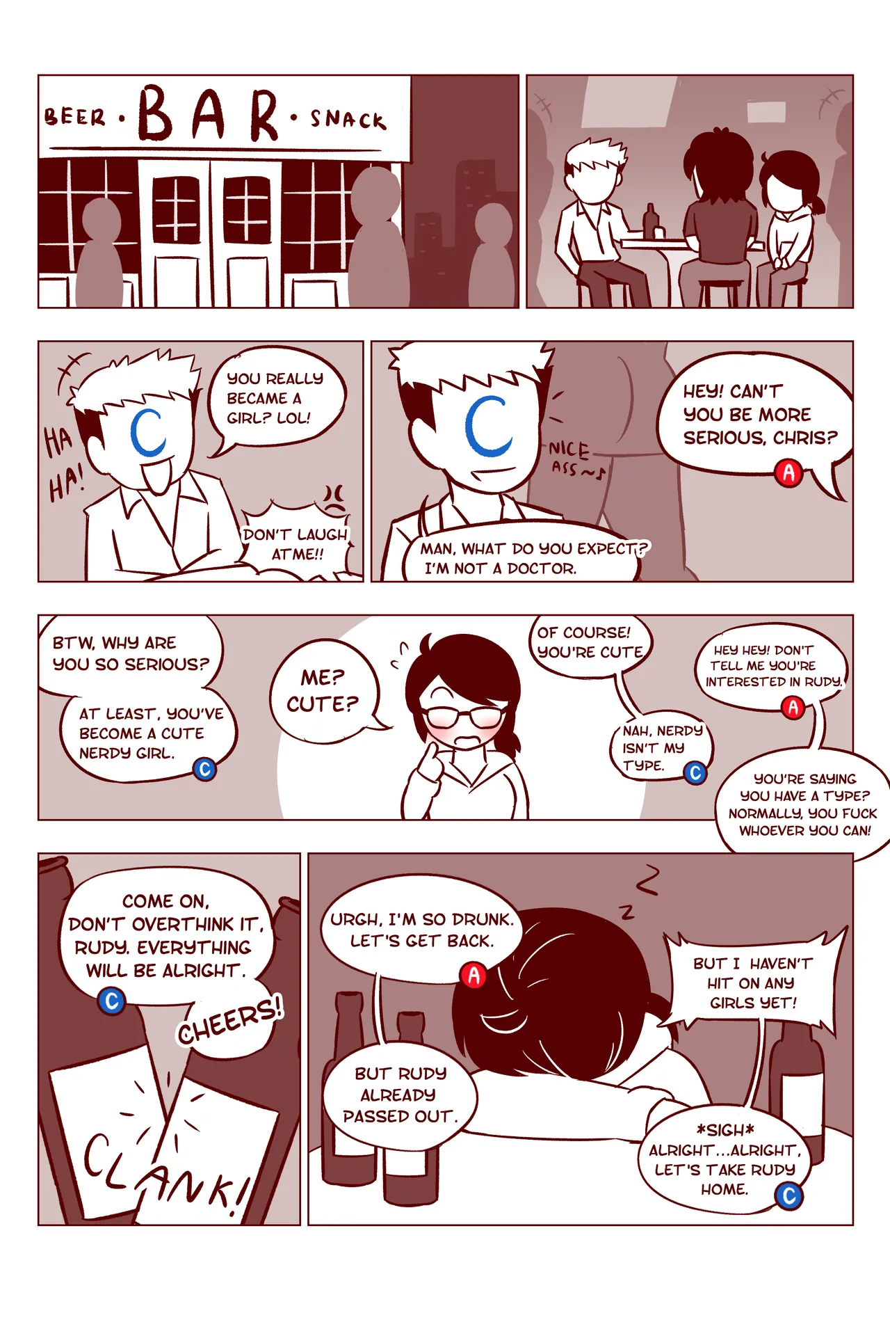 Rudy and Her Boys Chapter 1 - page 5