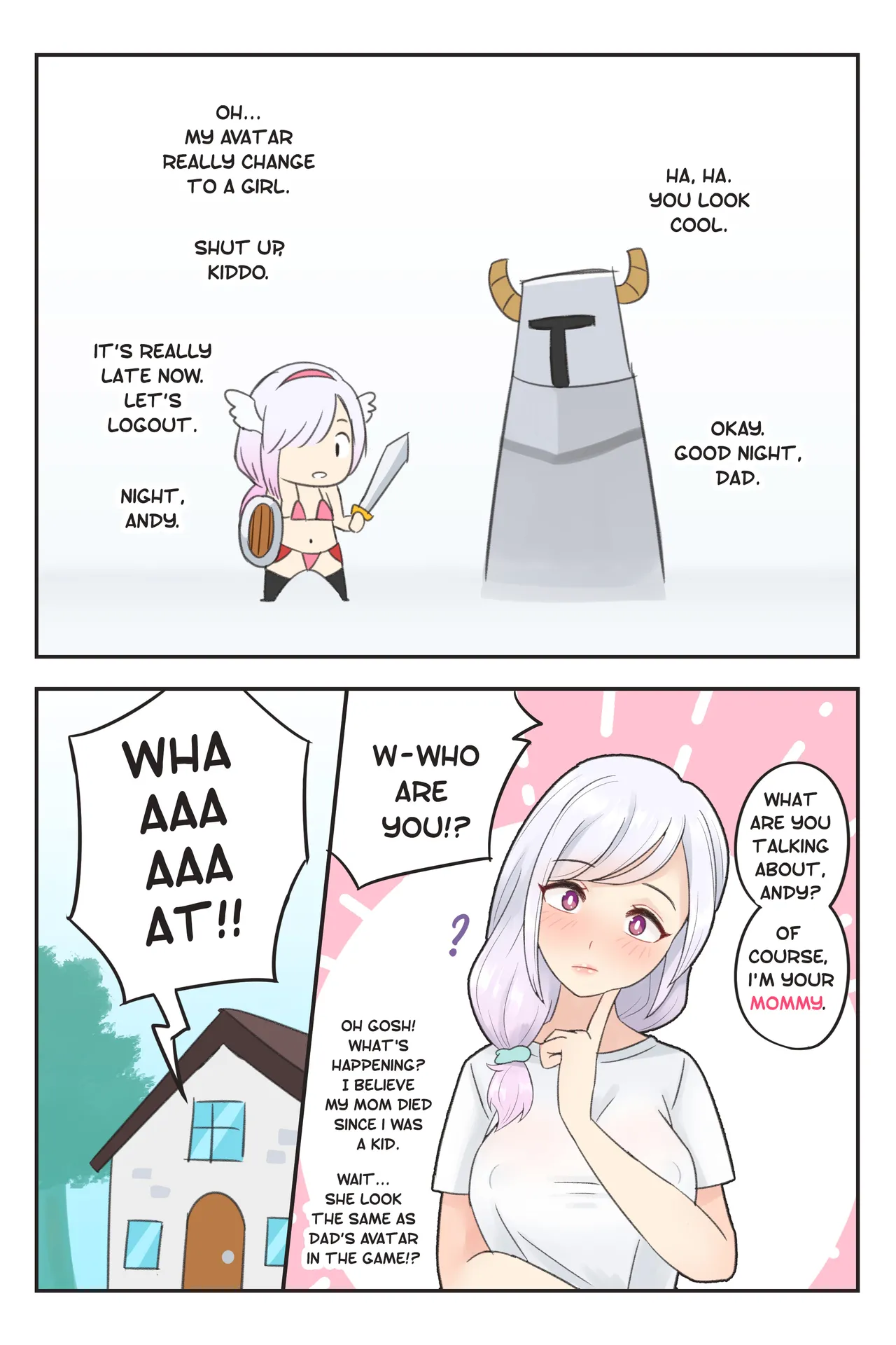 Dad's New Armor Chapter 1 - page 2
