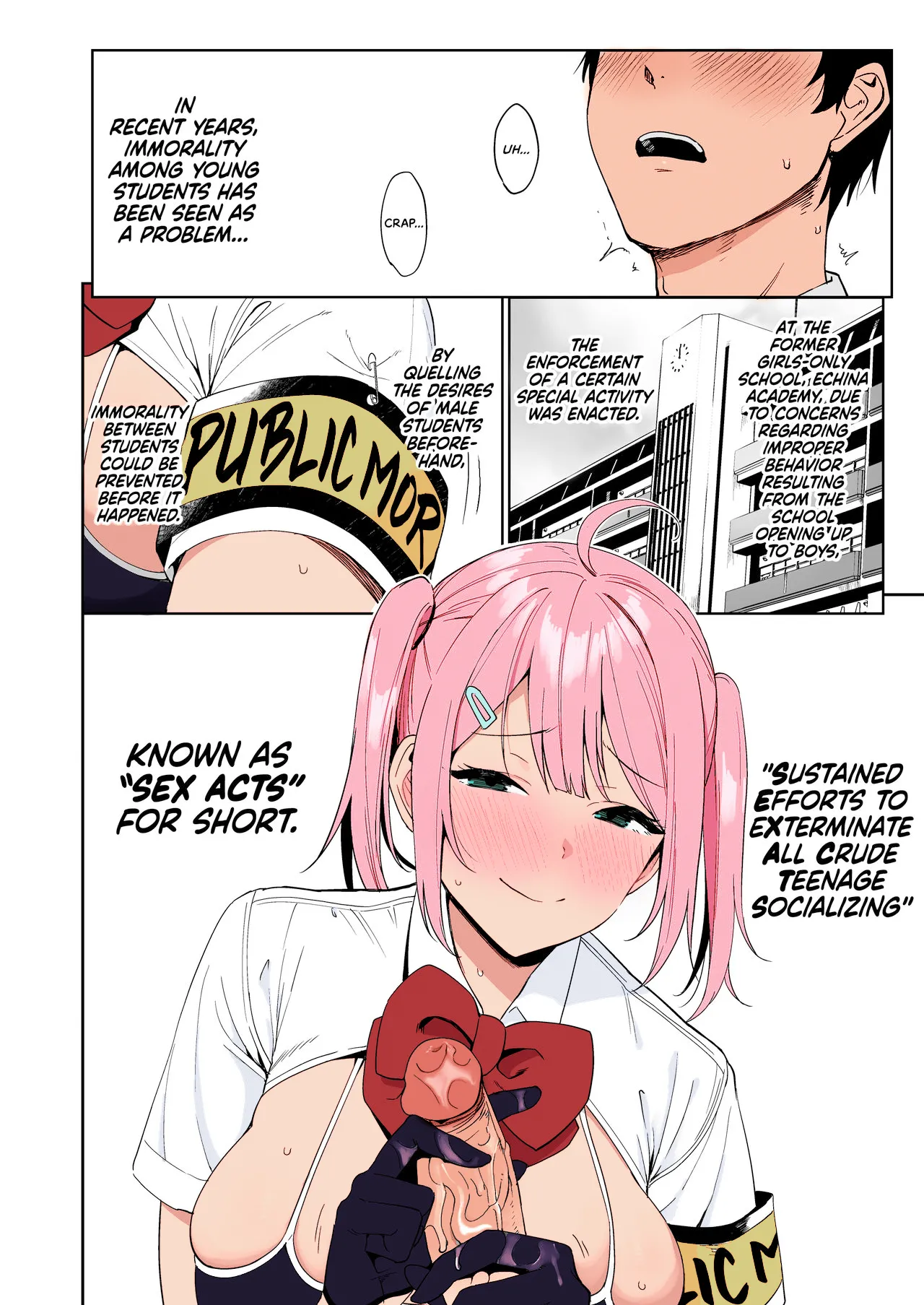 Fuuki Iin to Fuuzoku Katsudou SEX ACTS with a Member of the Public Moral Committee Chapter 1 - page 5