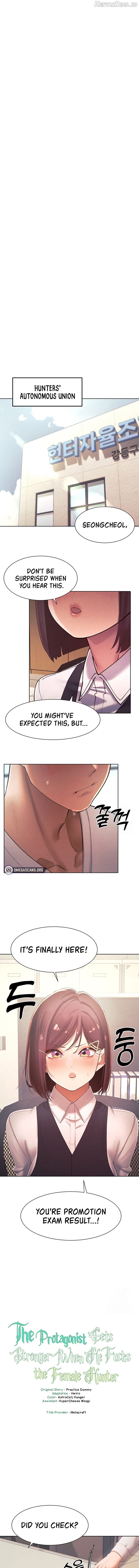 The Protagonist Gets Stronger When He Fucks the Female Hunter Chapter 35 - page 1