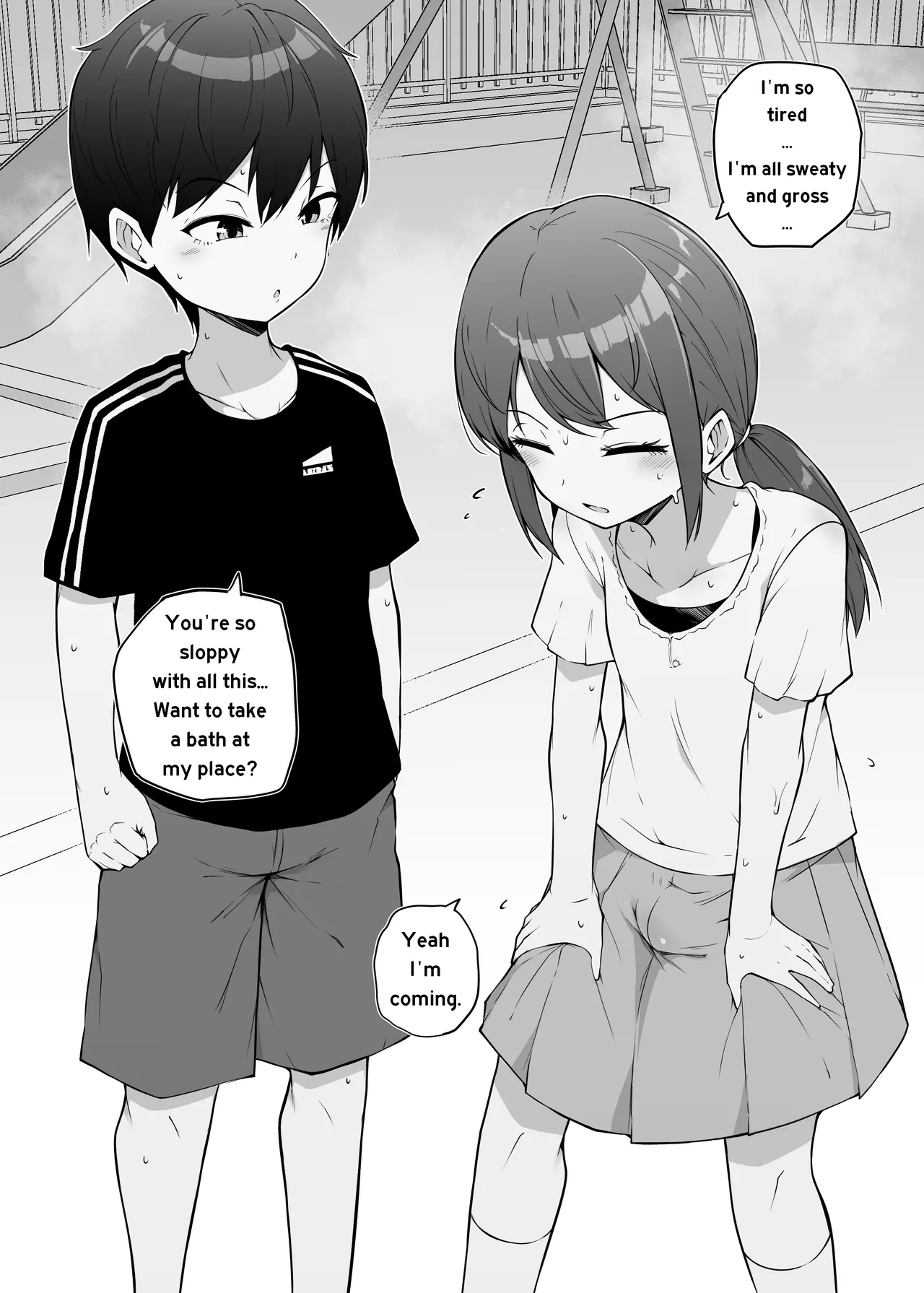 Futanari no Osananajimi Chapter 1 - page 1