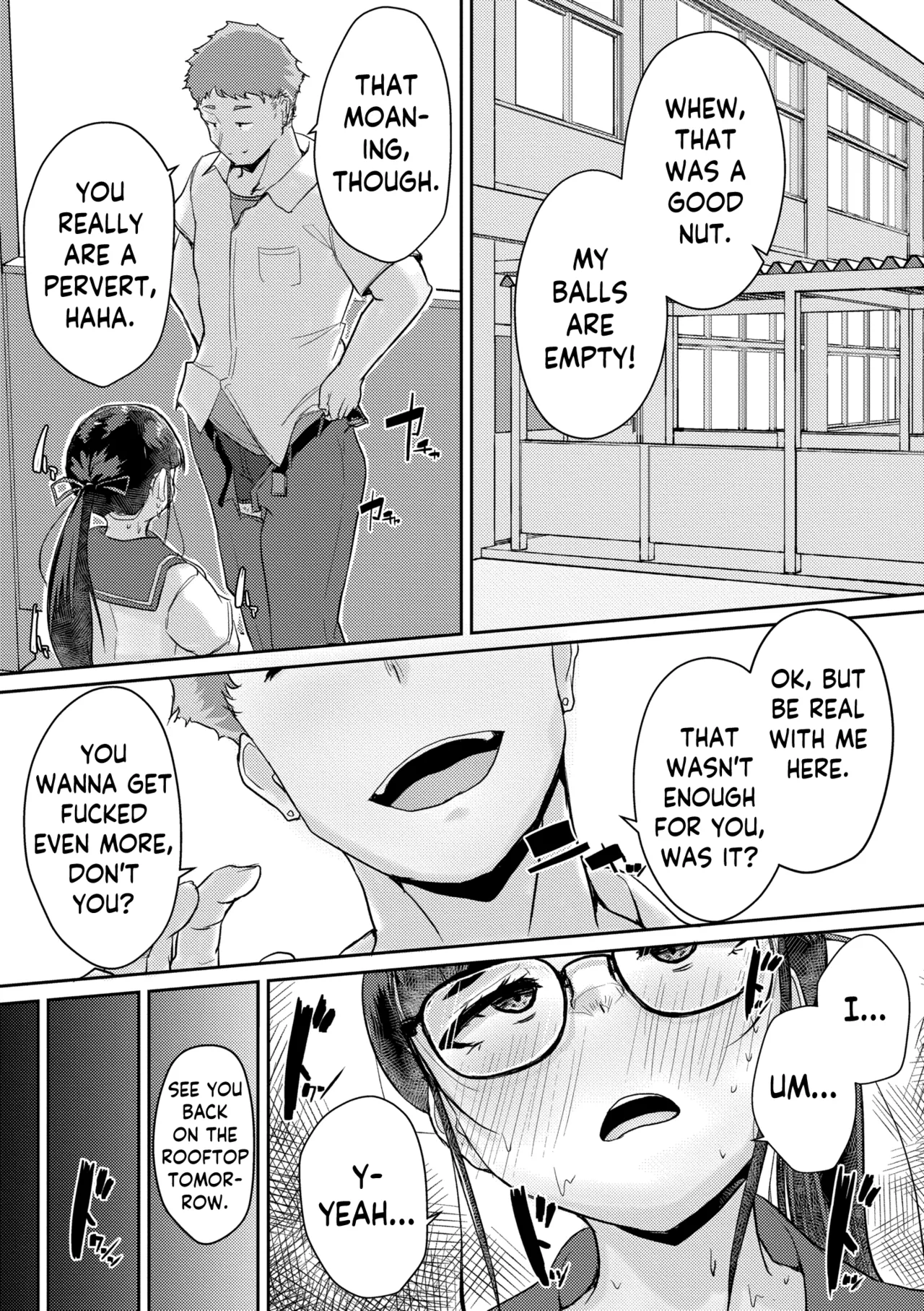 Muchi Pocha JK Fuuki Iin to Himitsu no Okujou Chapter 1 - page 15