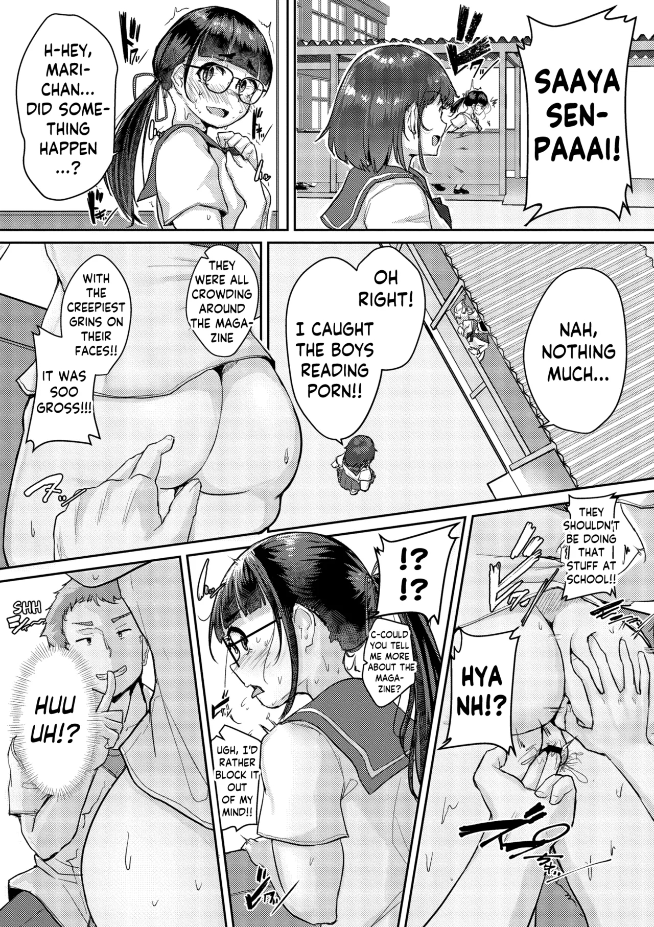 Muchi Pocha JK Fuuki Iin to Himitsu no Okujou Chapter 1 - page 8