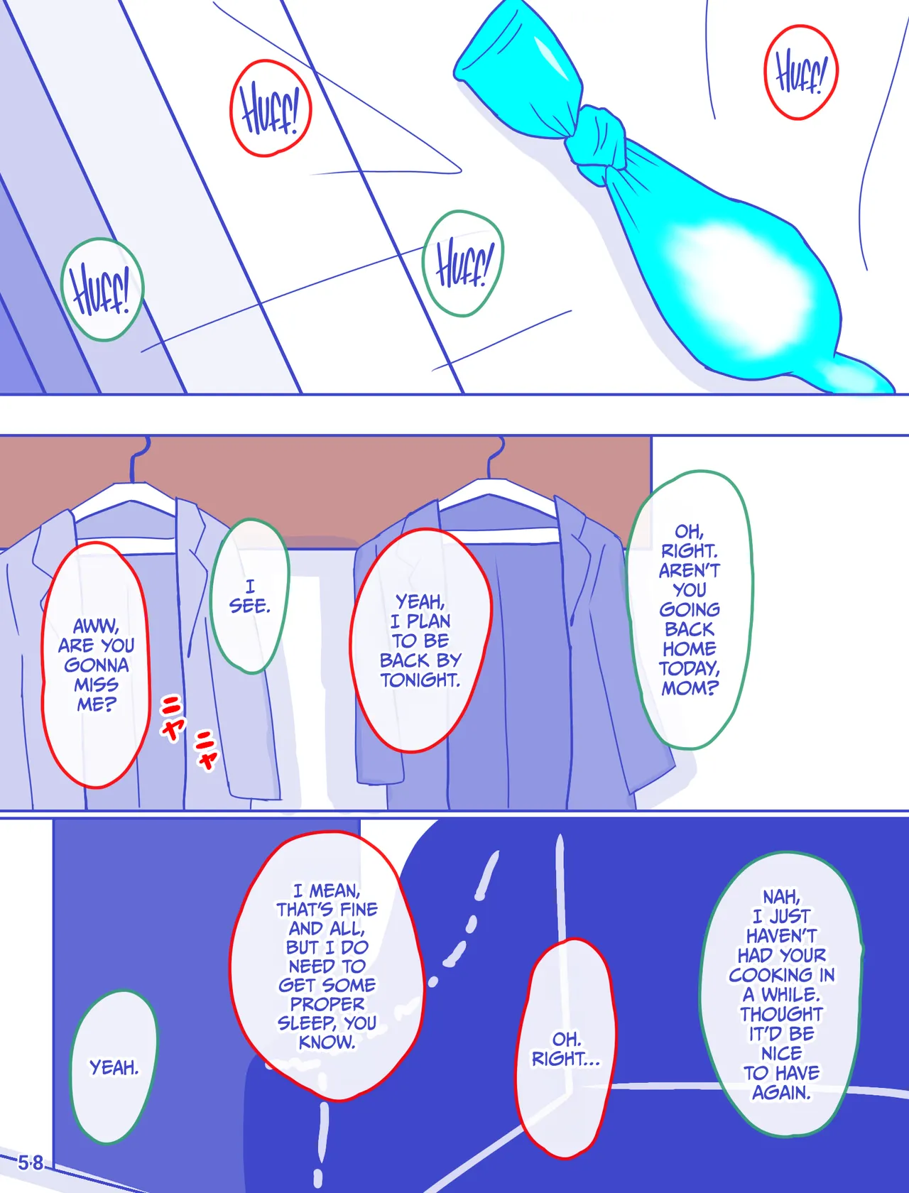 Kaa-san to Omoide no Shimapan Chapter 1 - page 60