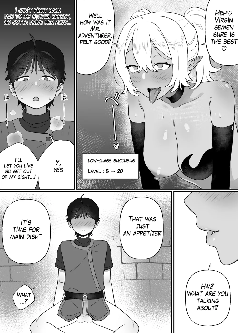A Slave of a Low-Class Succubus 1-2 Chapter 1 - page 8