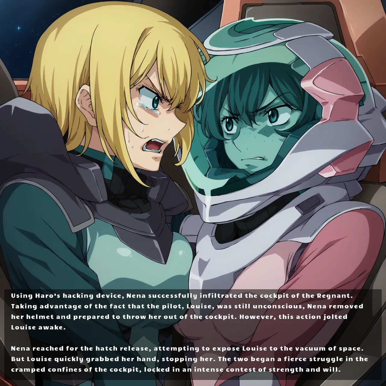Gundam 00 Blood for Revenge Complete Version Chapter 1 - page 35