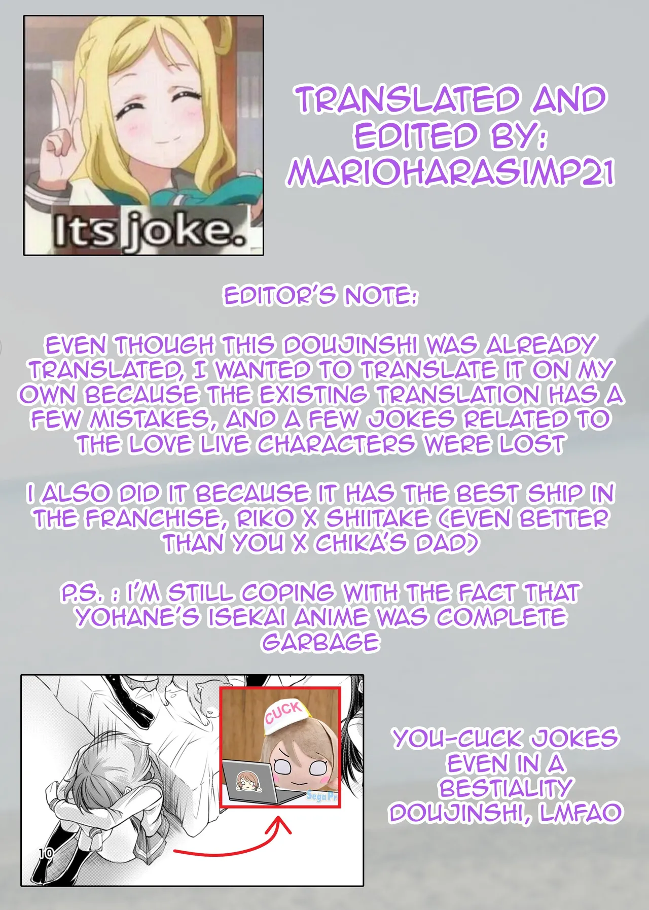 Inu Live! Sunshine!! Chapter 1 - page 27