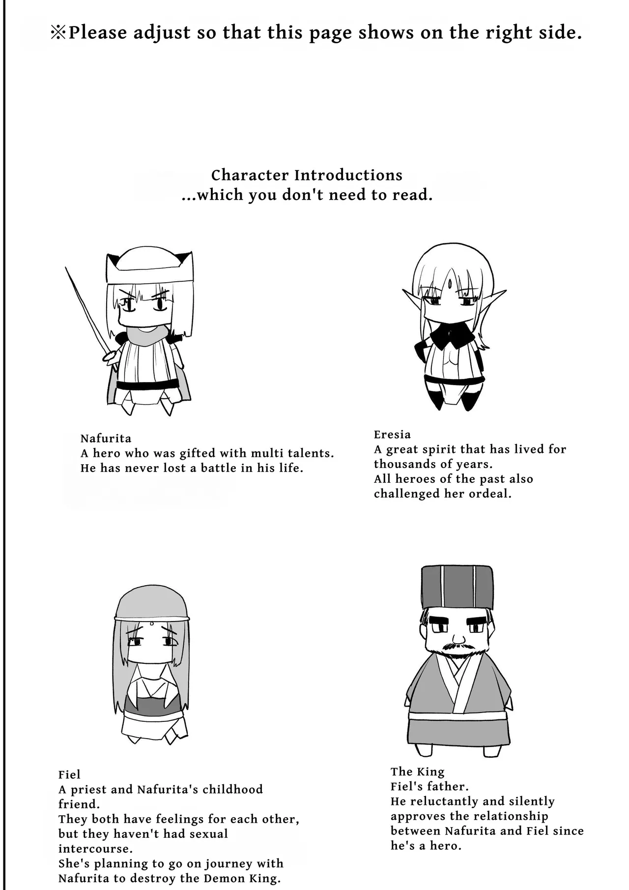 Yuusha nafurita no bouken Chapter 1 - page 3