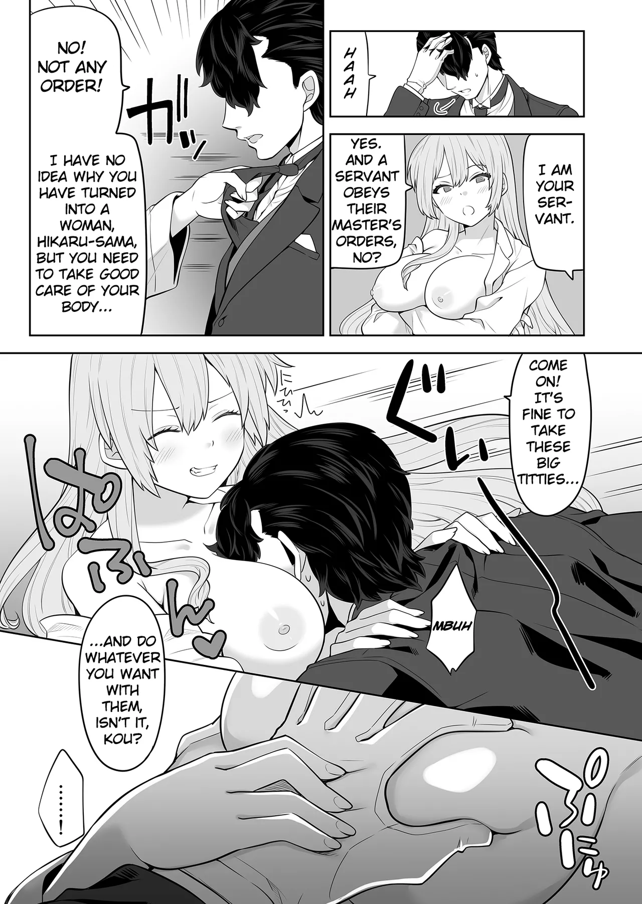 TS Ojou-sama wa Shitsuji ni Osowaretai Chapter 1 - page 8