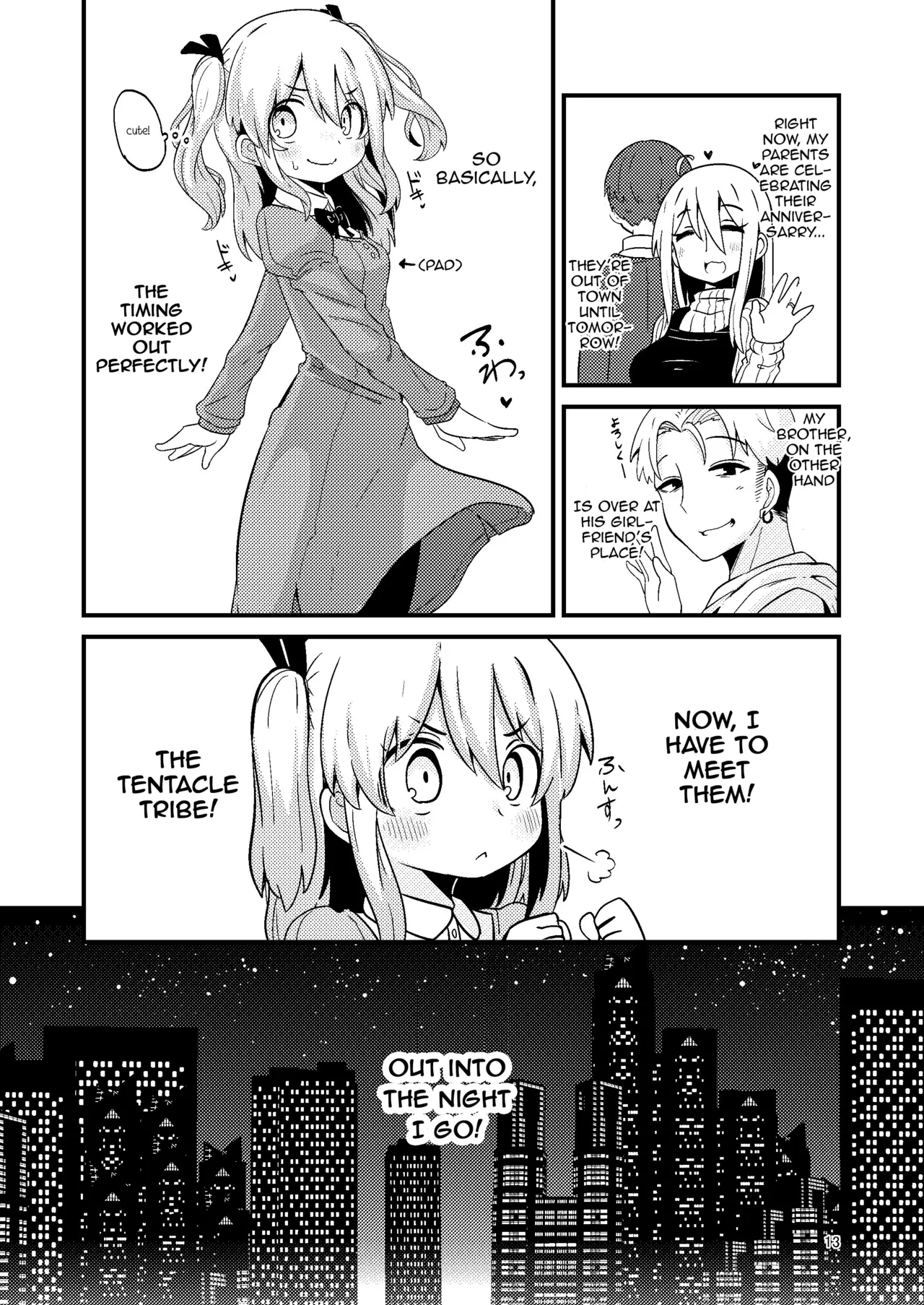 Overdose Tentacles Chapter 1 - page 14