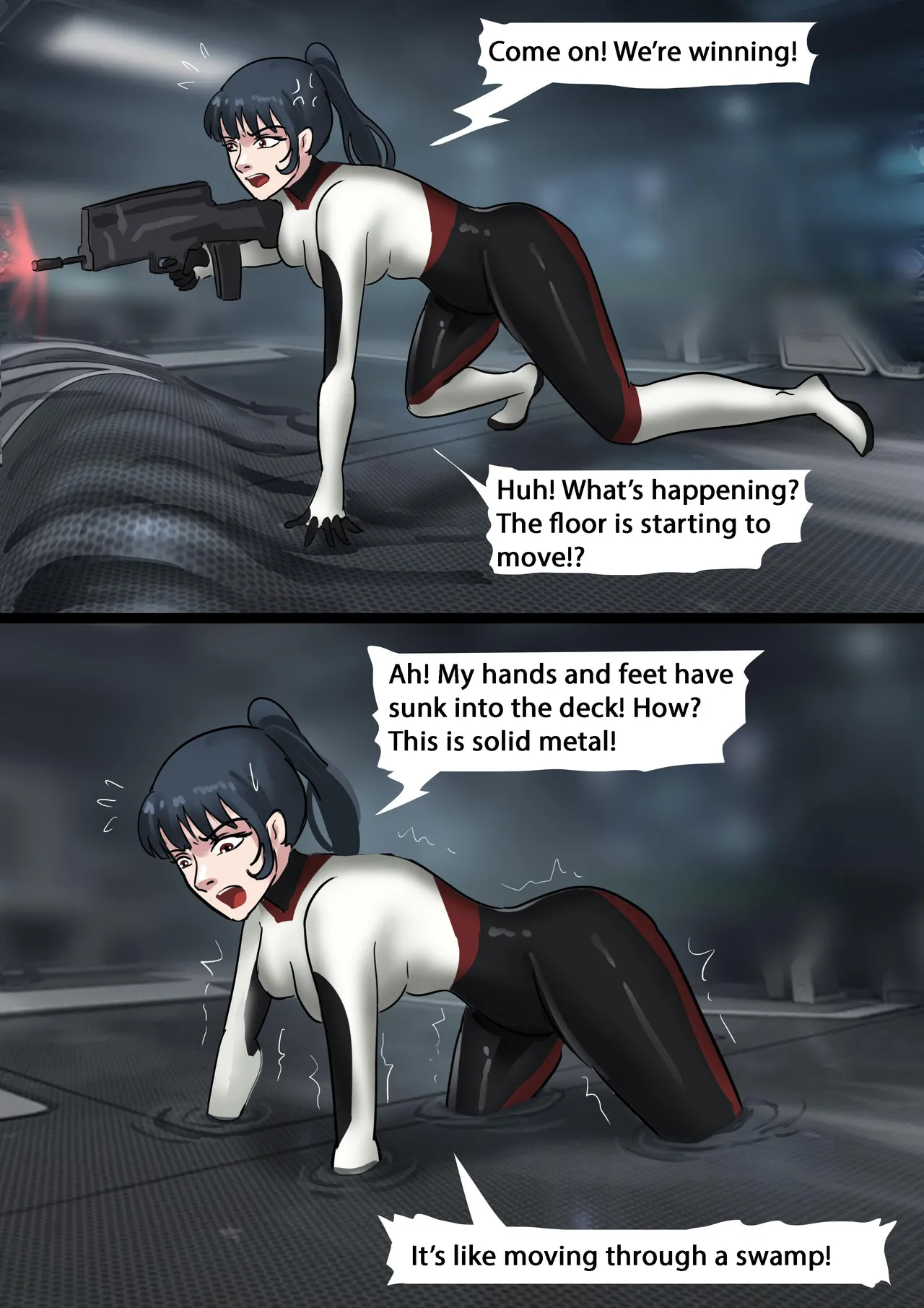 The Slave Spaceship - High Tech Bondage Chapter 1 - page 21