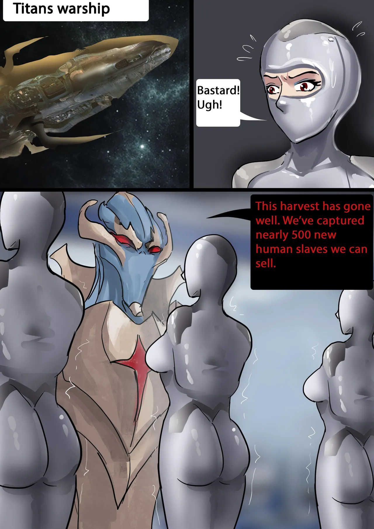 The Slave Spaceship - High Tech Bondage Chapter 1 - page 25