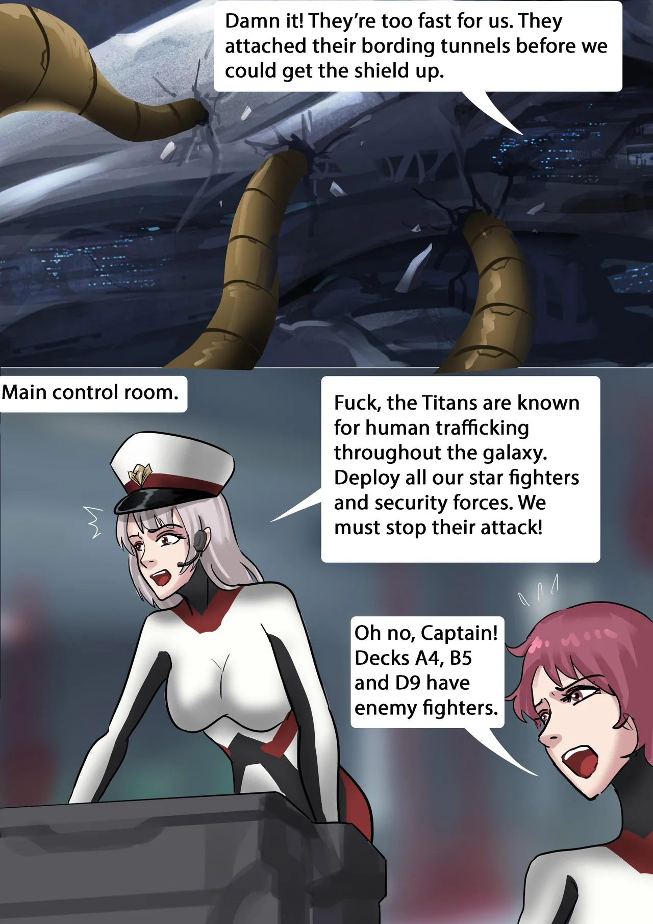 The Slave Spaceship - High Tech Bondage Chapter 1 - page 3