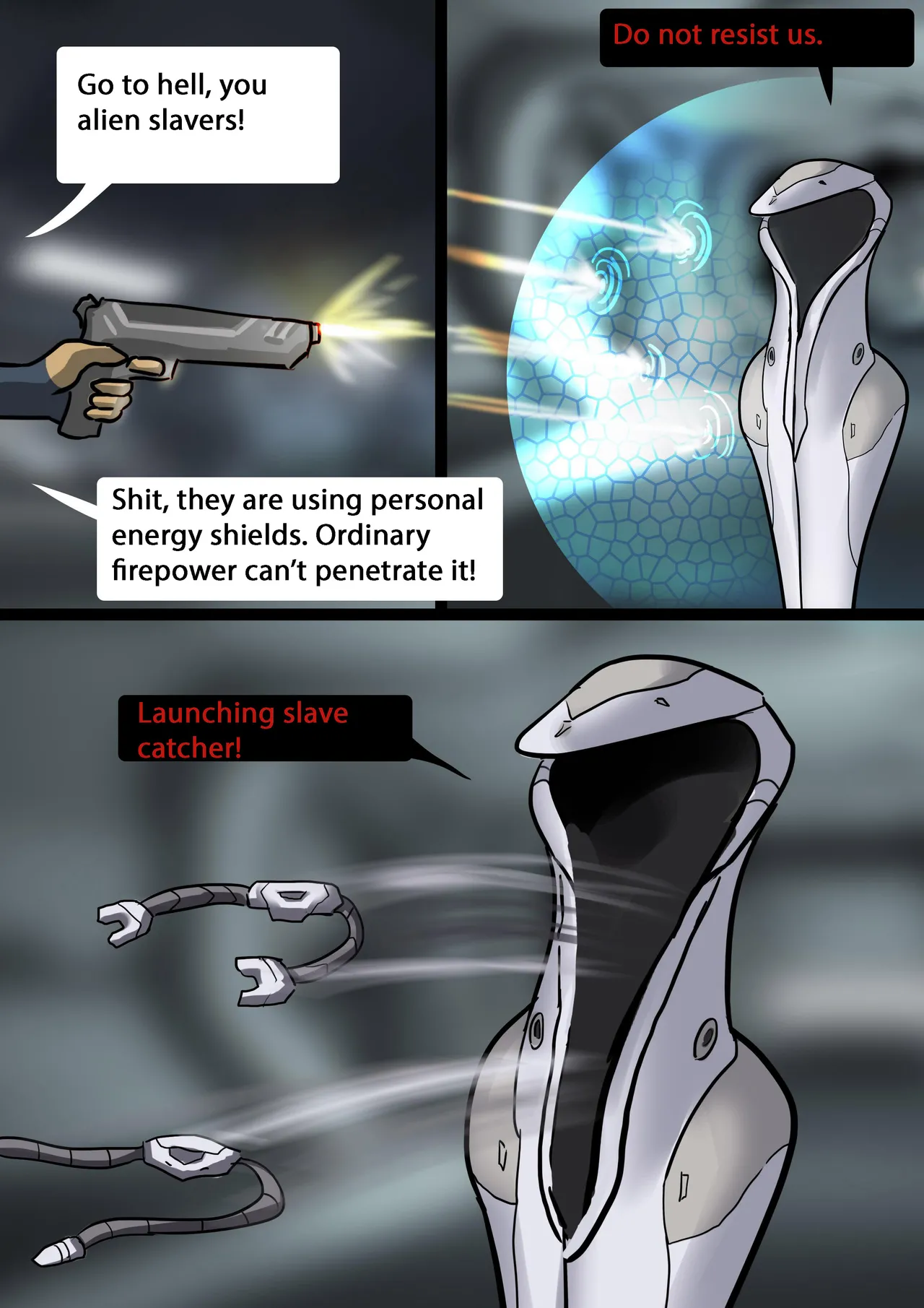 The Slave Spaceship - High Tech Bondage Chapter 1 - page 5