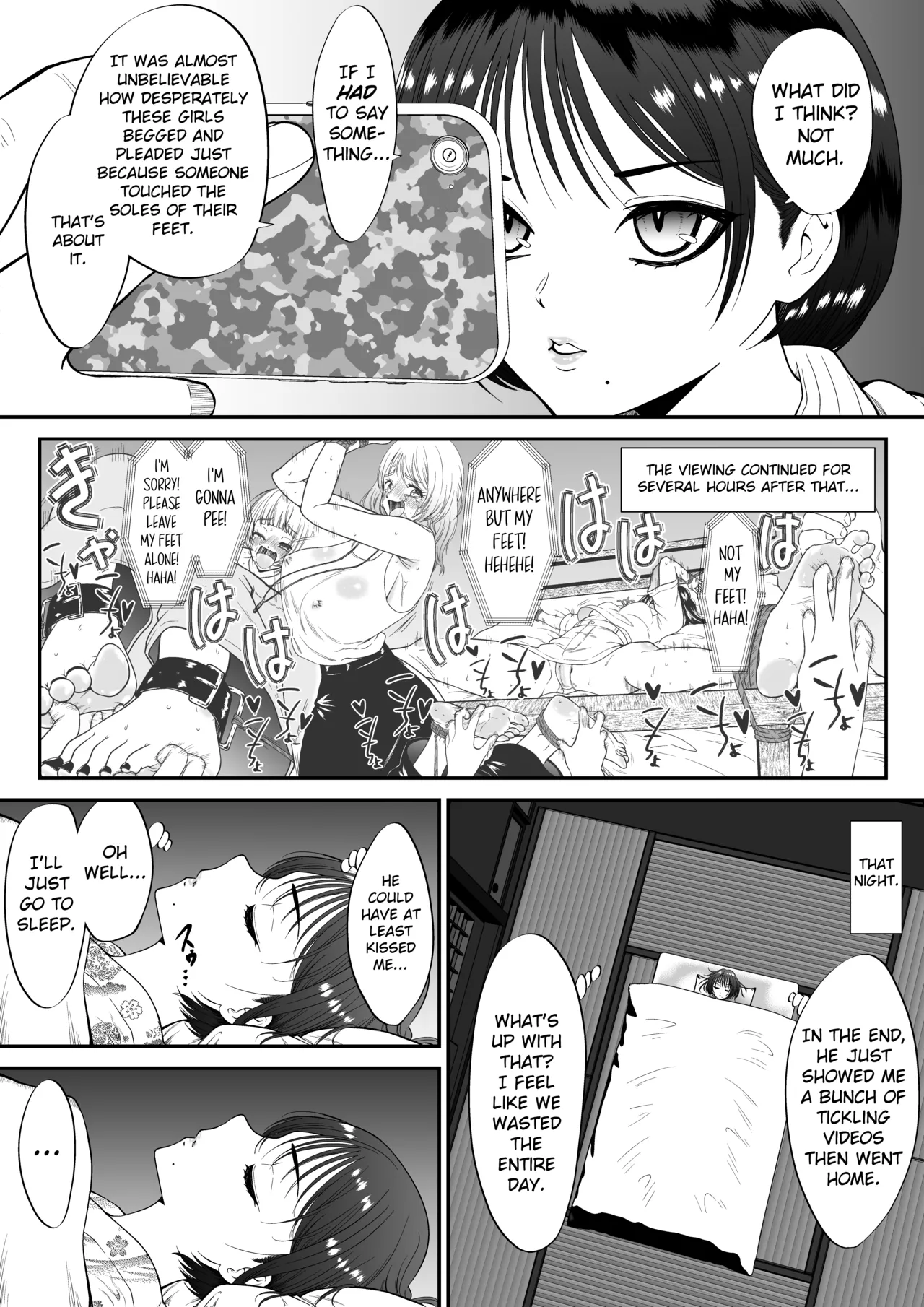 Starting Today: a Life of Developing My Girlfriend, Who Has Tough Feet From Kendo, Into a Girl With Ticklish Feet! Chapter 1 - page 8