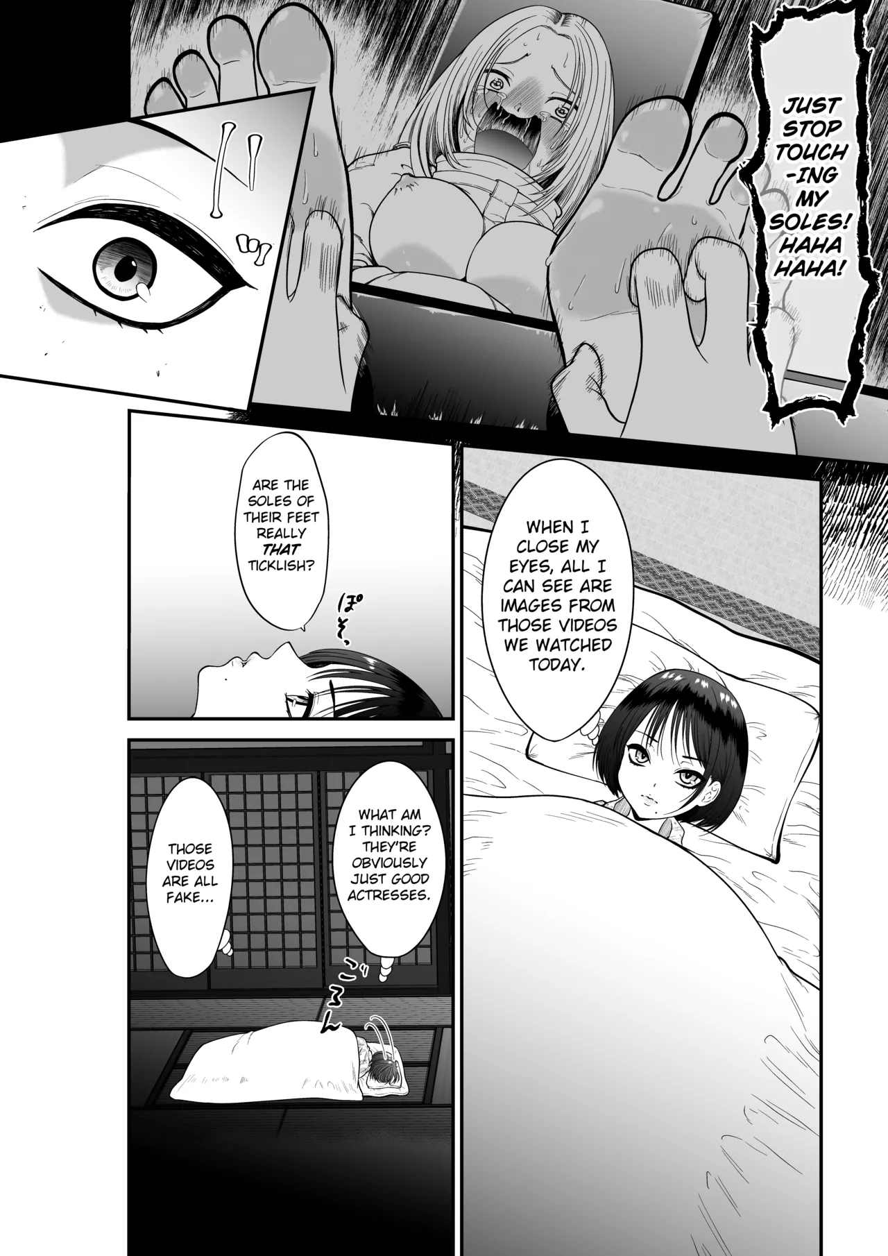 Starting Today: a Life of Developing My Girlfriend, Who Has Tough Feet From Kendo, Into a Girl With Ticklish Feet! Chapter 1 - page 9