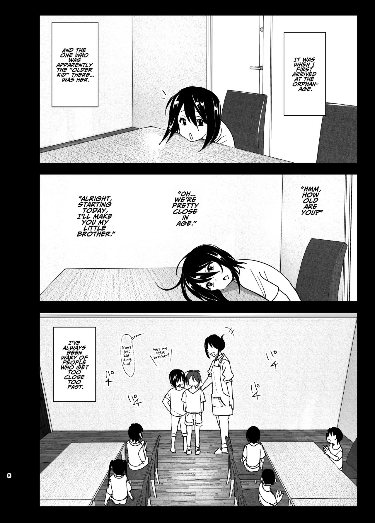 Somewhere along the way, the place we belong overlapped Chapter 1 - page 7