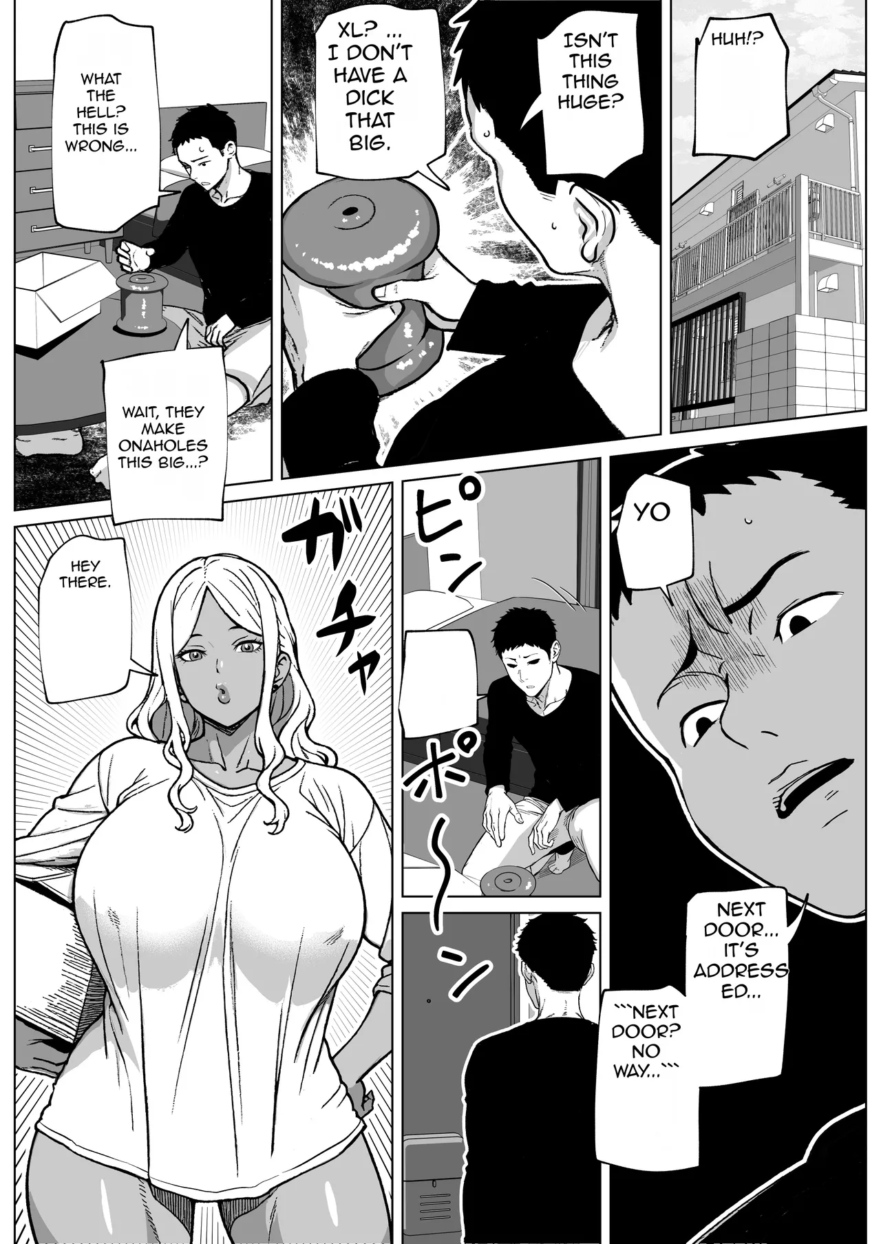 My Neighbor is a Futa Gyaru Gal! Chapter 1 - page 2