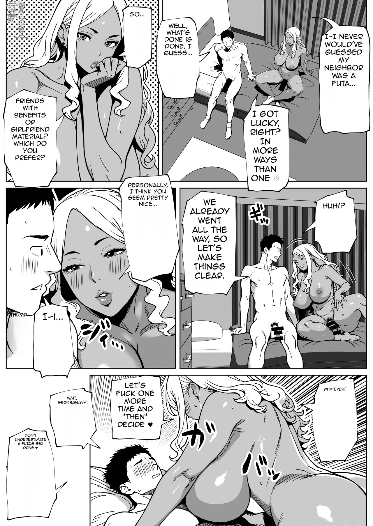 My Neighbor is a Futa Gyaru Gal! Chapter 1 - page 37