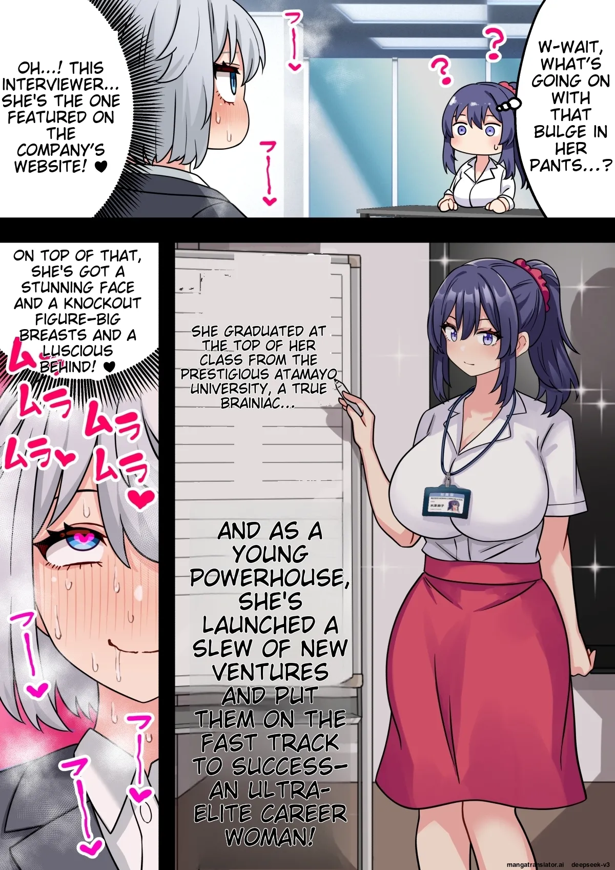 Koutensei Futanari Shuukatsusei ga Chinpo wo Ikashite Kigyou suru Hanashi Chapter 1 - page 28