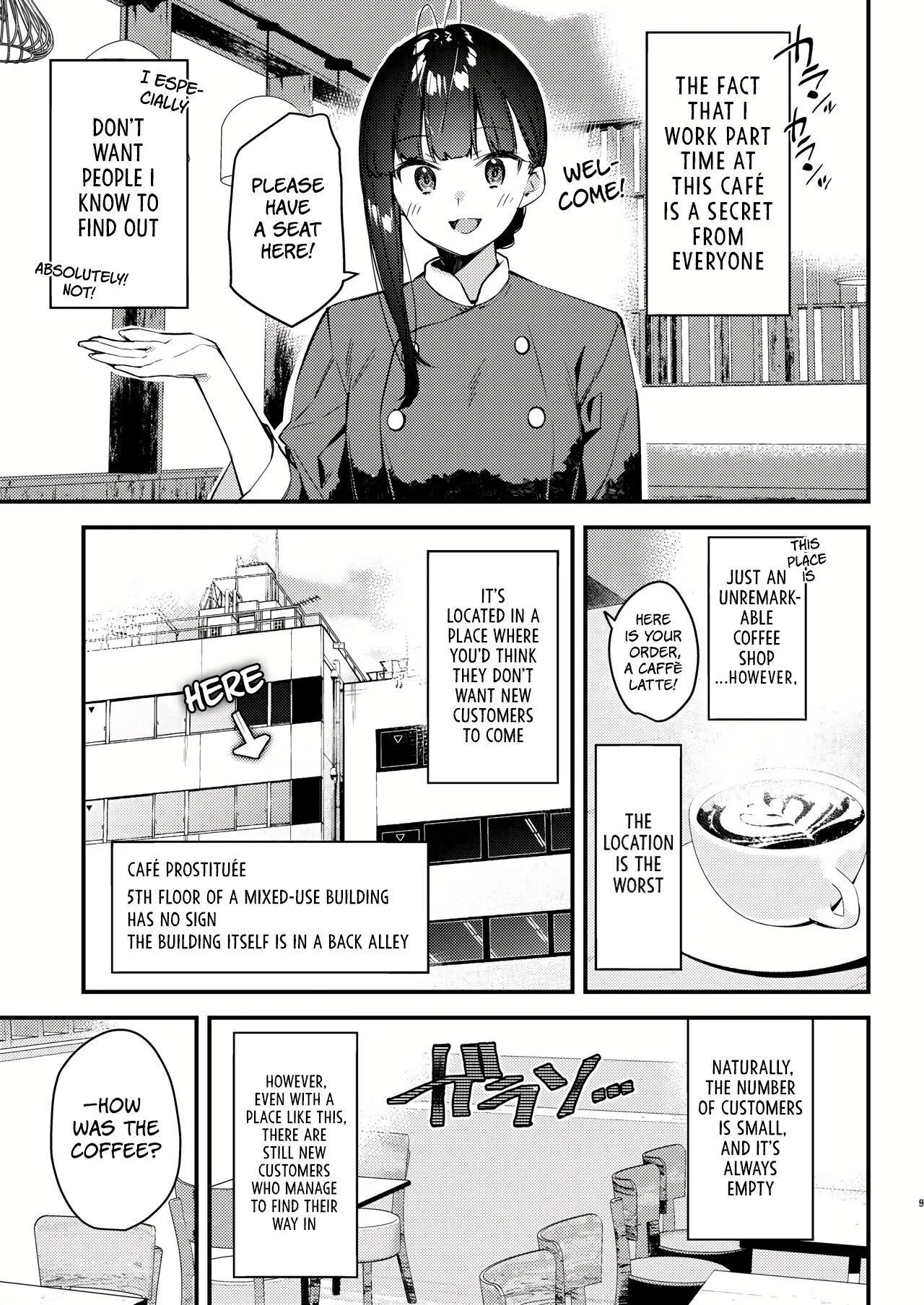 My favorite girl's part-time job offers "H services" to regular customers 4 Chapter 1 - page 9