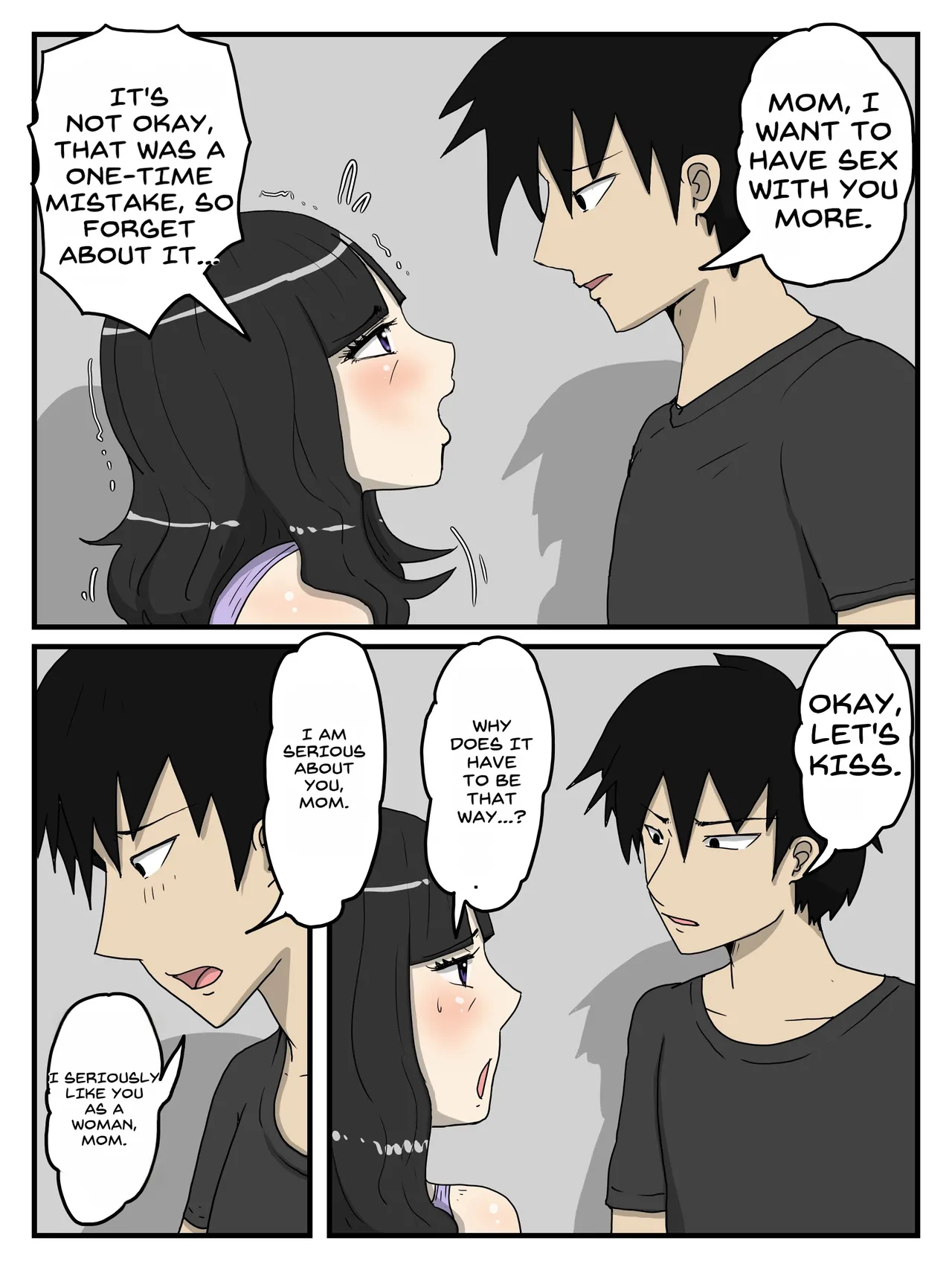 Haha no Seishori Fella no Tsuzuki wa Nakadashi Sex made Shitai Chapter 1 - page 35