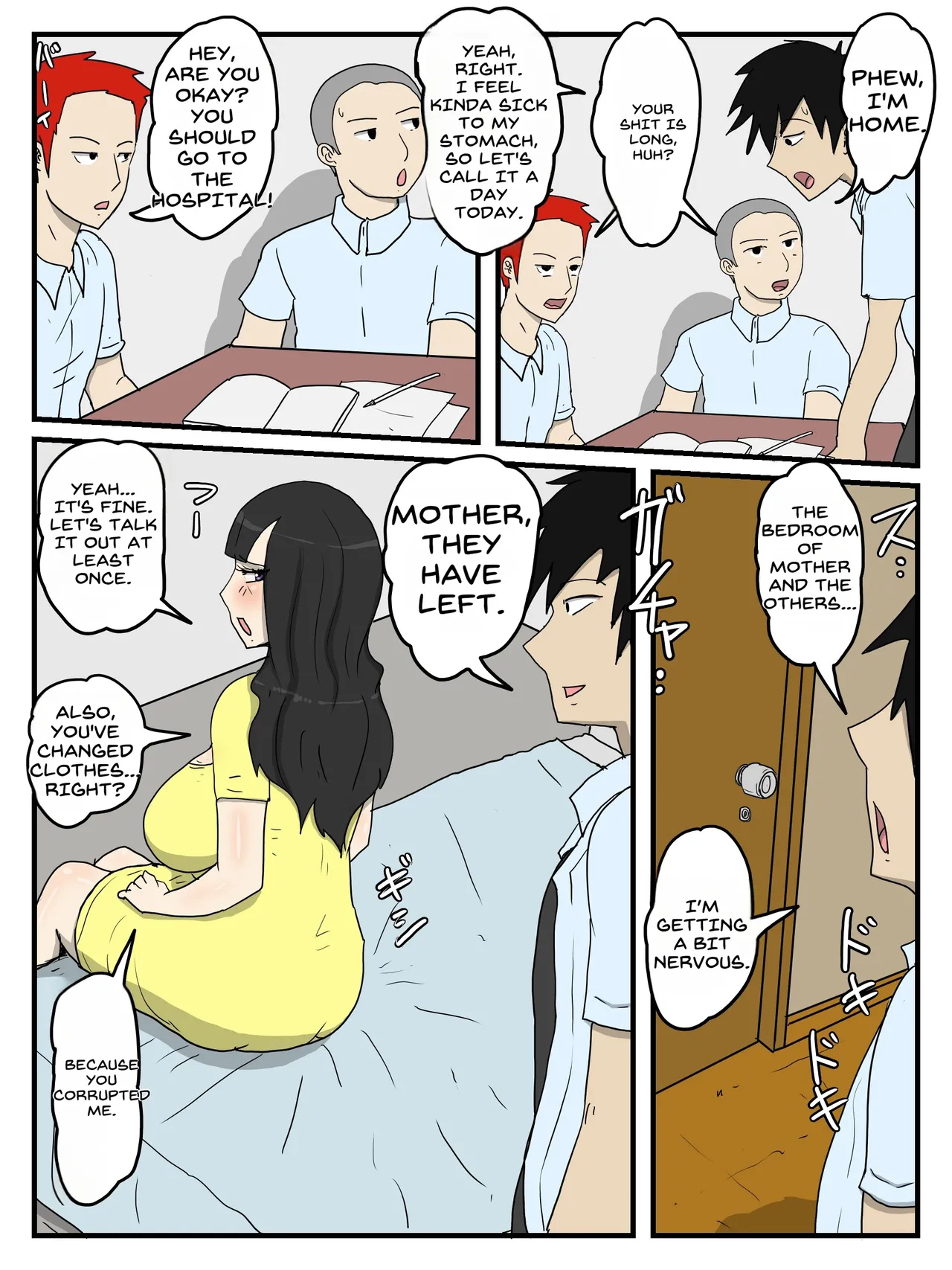 Haha no Seishori Fella no Tsuzuki wa Nakadashi Sex made Shitai Chapter 1 - page 37