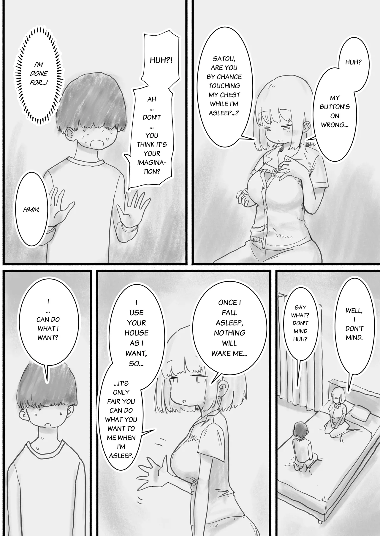 Neteru Aida Karada o Jiyuu ni Tsukawasetekureru Classmate no Morita-san Chapter 1 - page 7