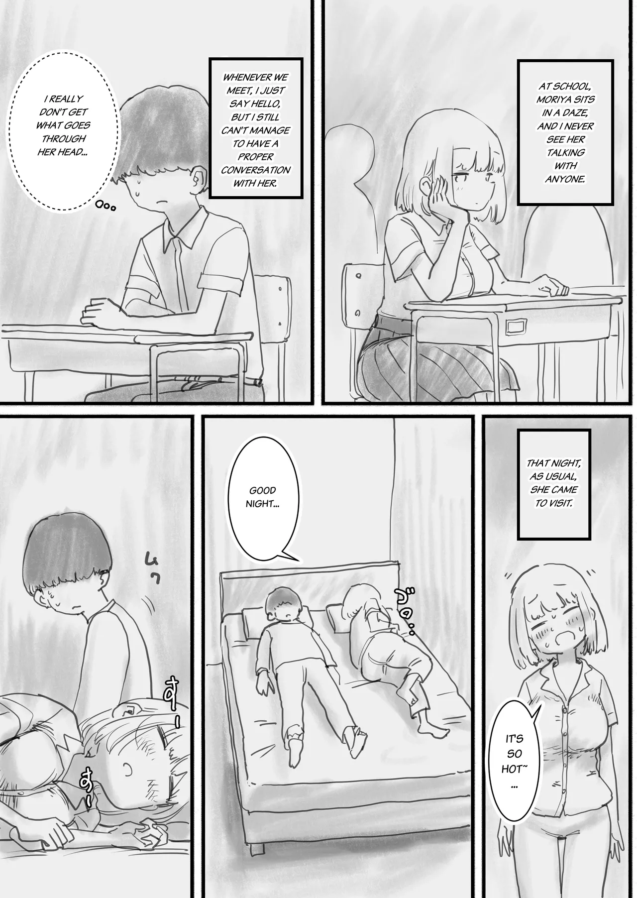 Neteru Aida Karada o Jiyuu ni Tsukawasetekureru Classmate no Morita-san Chapter 1 - page 8