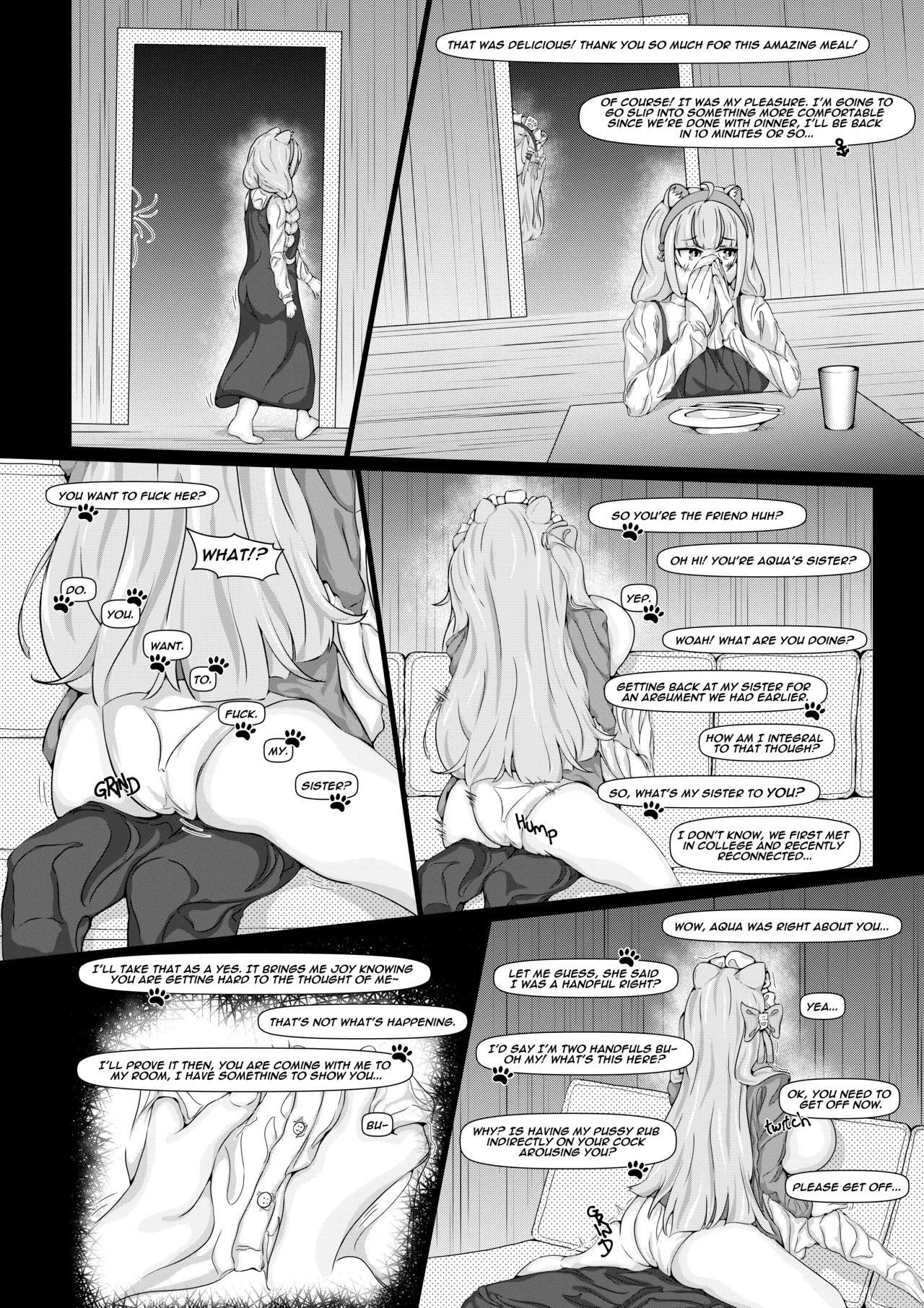 Minato Aqua x Yuuki Sakuna Chapter 1 - page 7