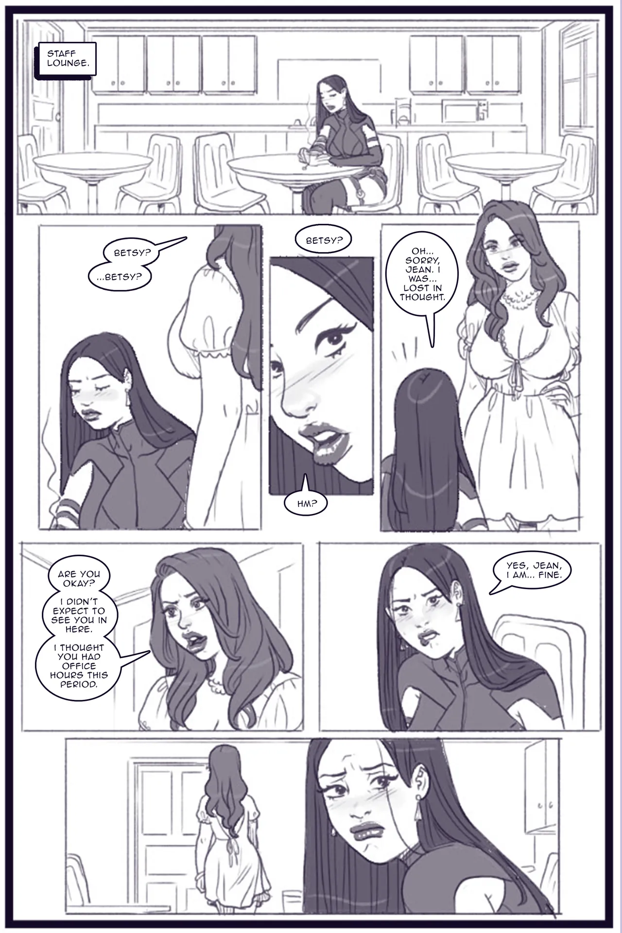 X Academy Bimbofied - Psylocke Chapter 1 - page 17