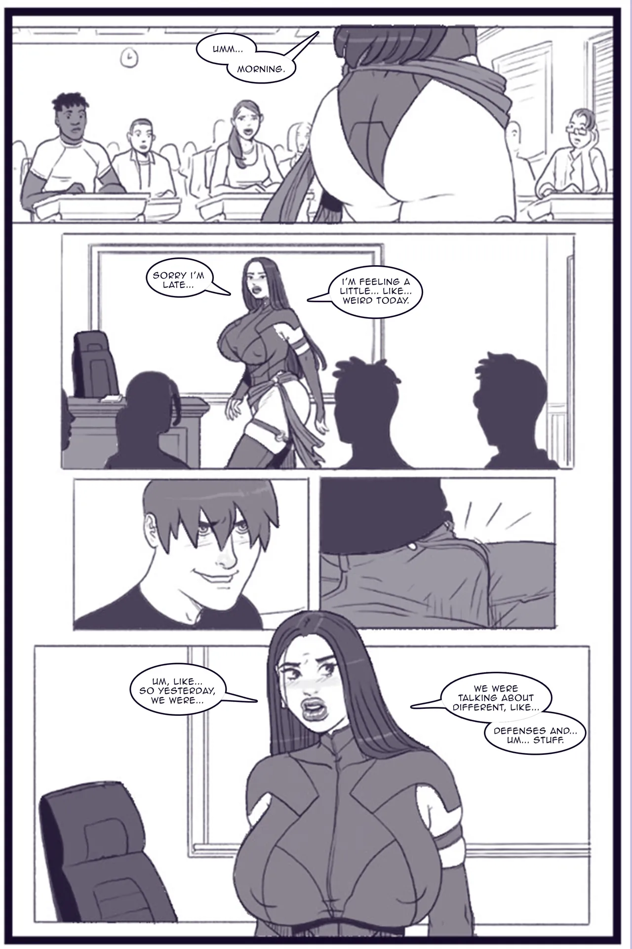 X Academy Bimbofied - Psylocke Chapter 1 - page 30
