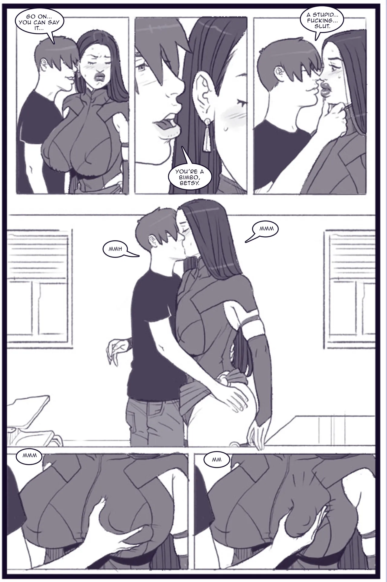 X Academy Bimbofied - Psylocke Chapter 1 - page 34