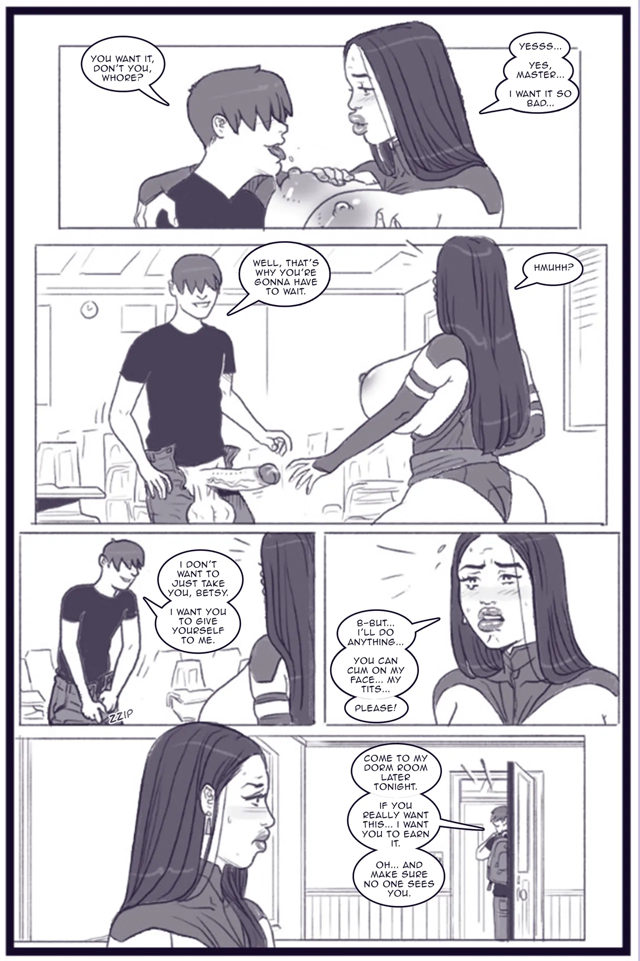X Academy Bimbofied - Psylocke Chapter 1 - page 44
