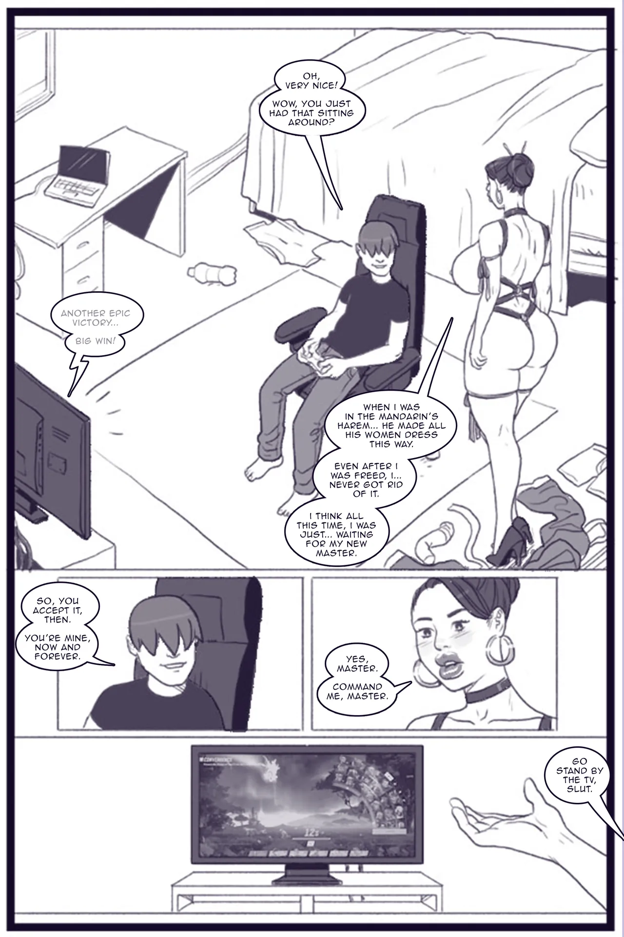 X Academy Bimbofied - Psylocke Chapter 1 - page 49