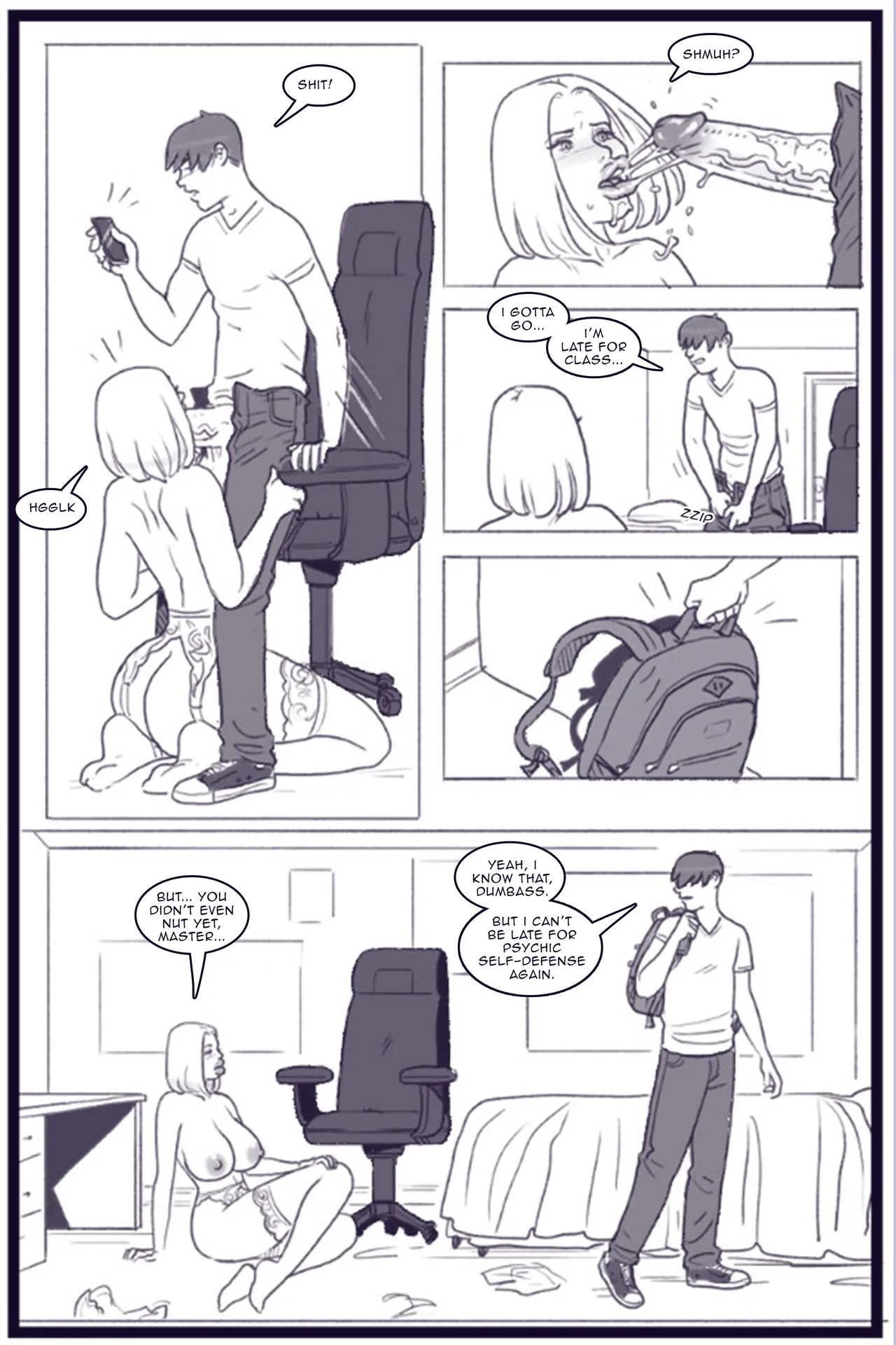 X Academy Bimbofied - Psylocke Chapter 1 - page 5