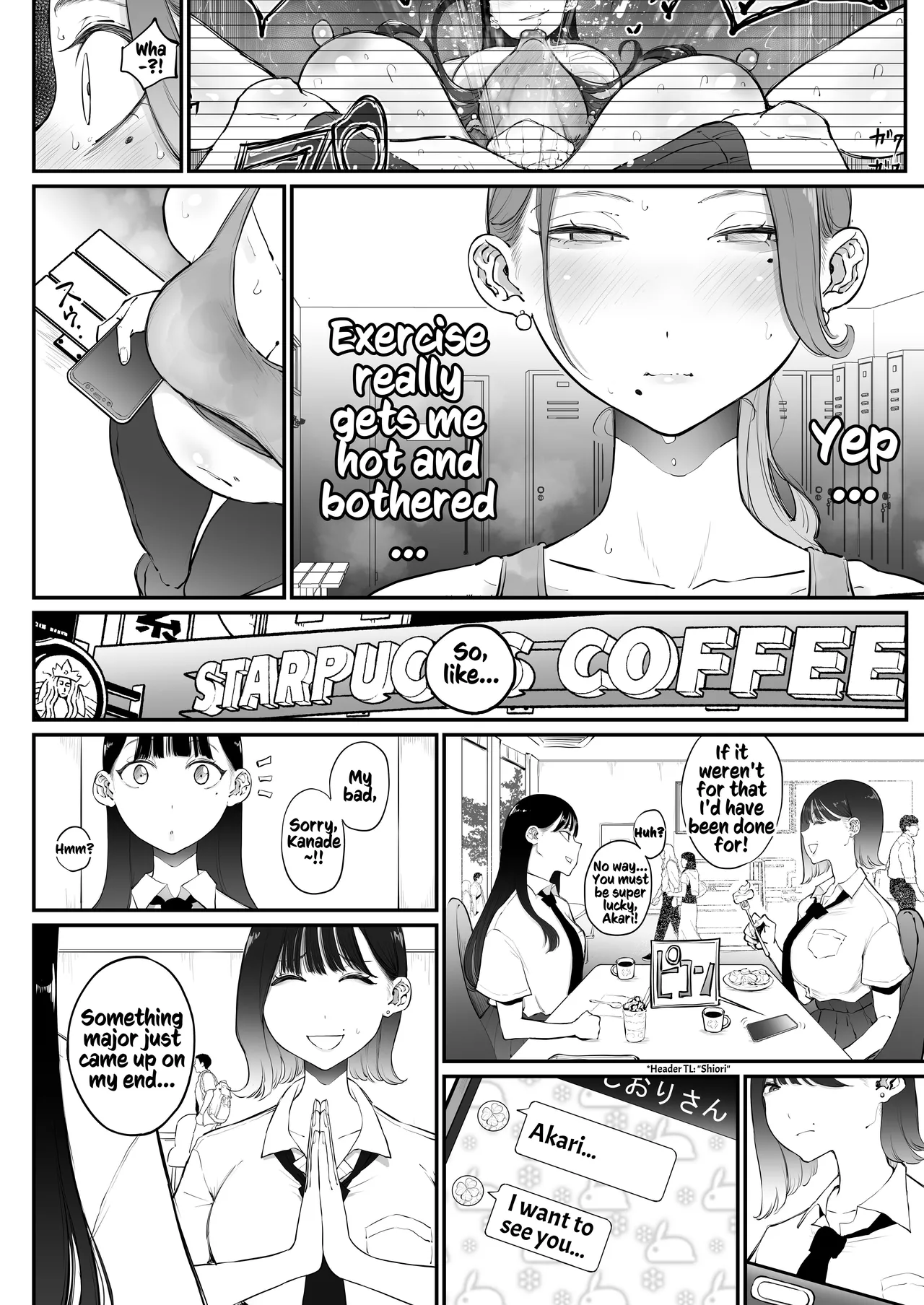 Bijin Tsuma, Ichinose Shiori 37 wa, Musume no Yuujin ni Idakareteiru Chapter 1 - page 28