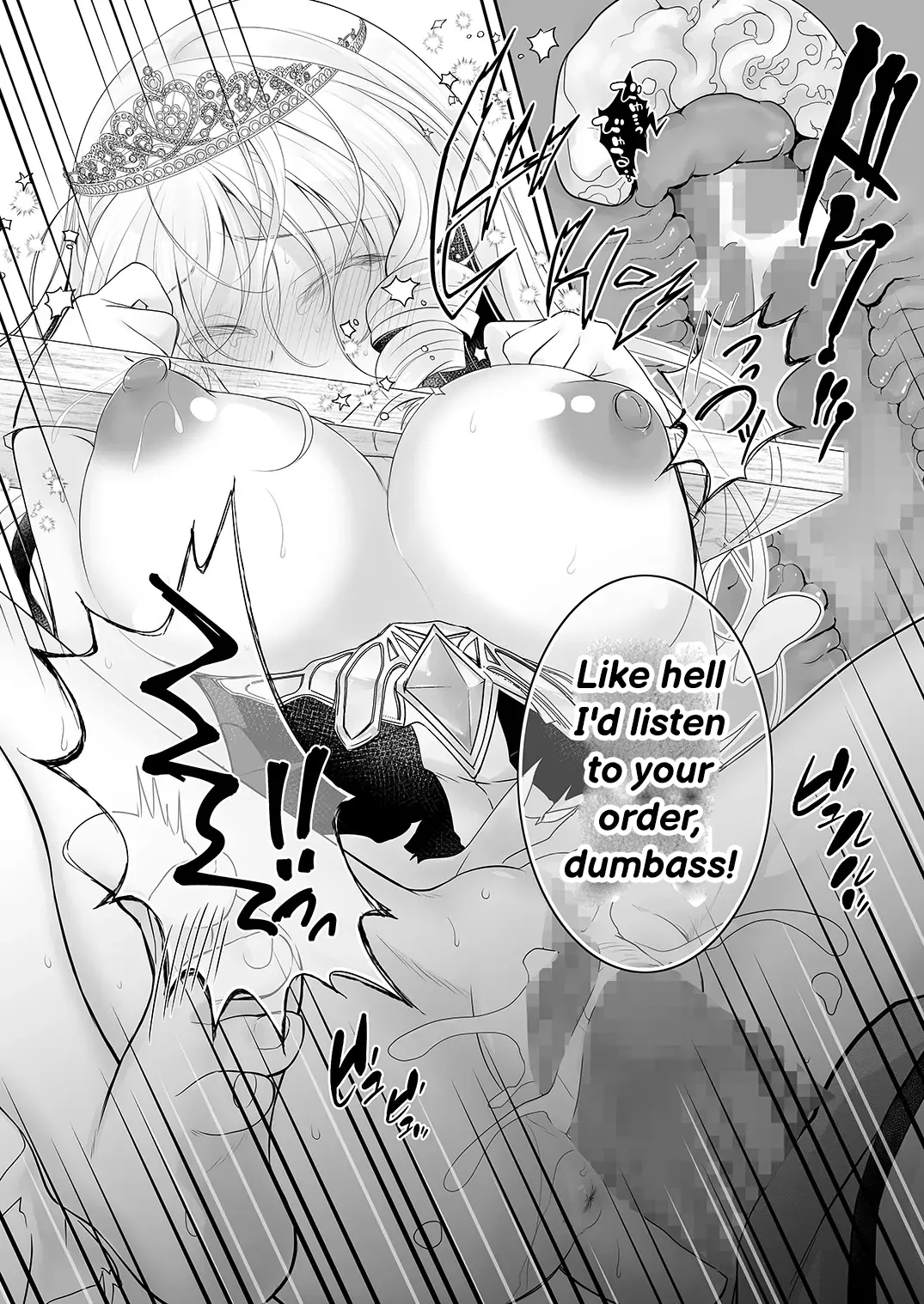 Isekai Gangrape 2 ~There is No Way A Dignified Princess Knight Succumbs to The Barbarian's Dick~ Chapter 1 - page 13