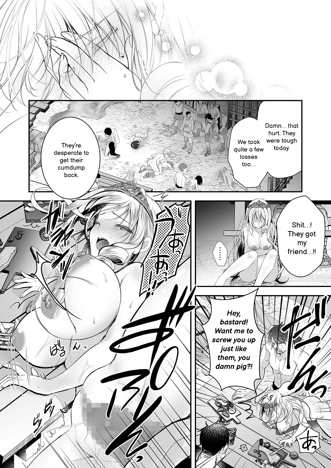 Isekai Gangrape 2 ~There is No Way A Dignified Princess Knight Succumbs to The Barbarian's Dick~ Chapter 1 - page 23
