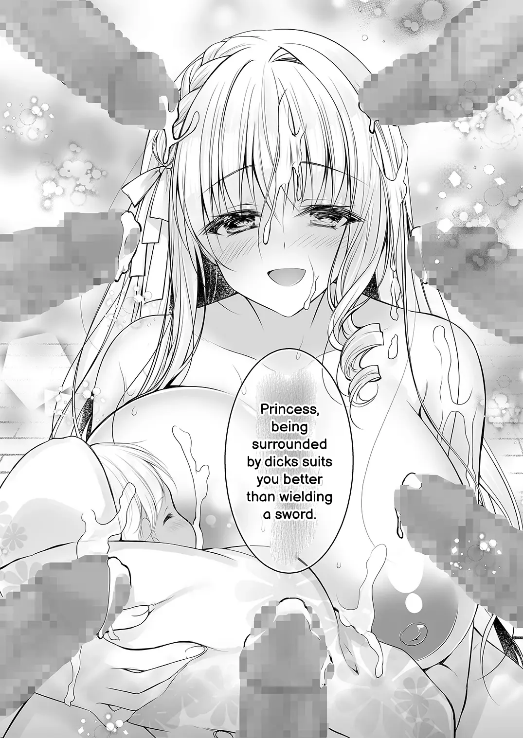 Isekai Gangrape 2 ~There is No Way A Dignified Princess Knight Succumbs to The Barbarian's Dick~ Chapter 1 - page 55