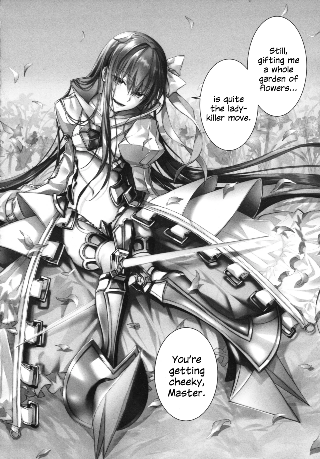 Meltryllis Soushuuhen "ALL DRAIN" Chapter 1 - page 158