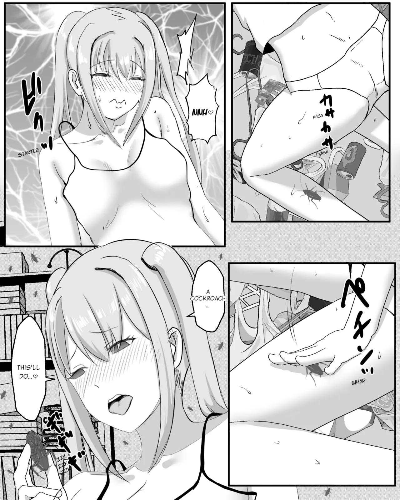 Gomi Yashiki Onna no Waki Mushi Onanie Chapter 1 - page 5