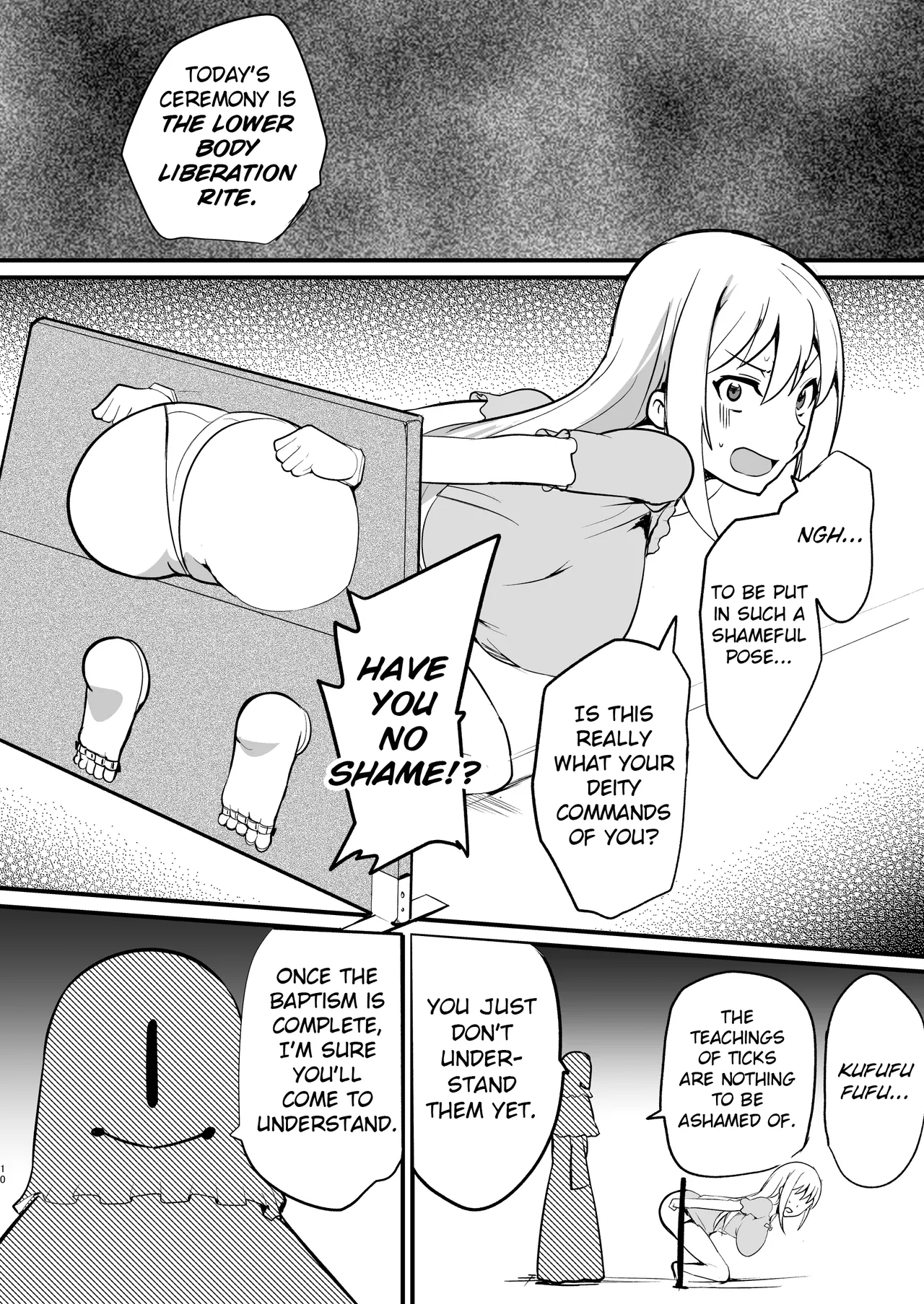 Masochist Crusader's Ultimate Tickling Hell Chapter 1 - page 11