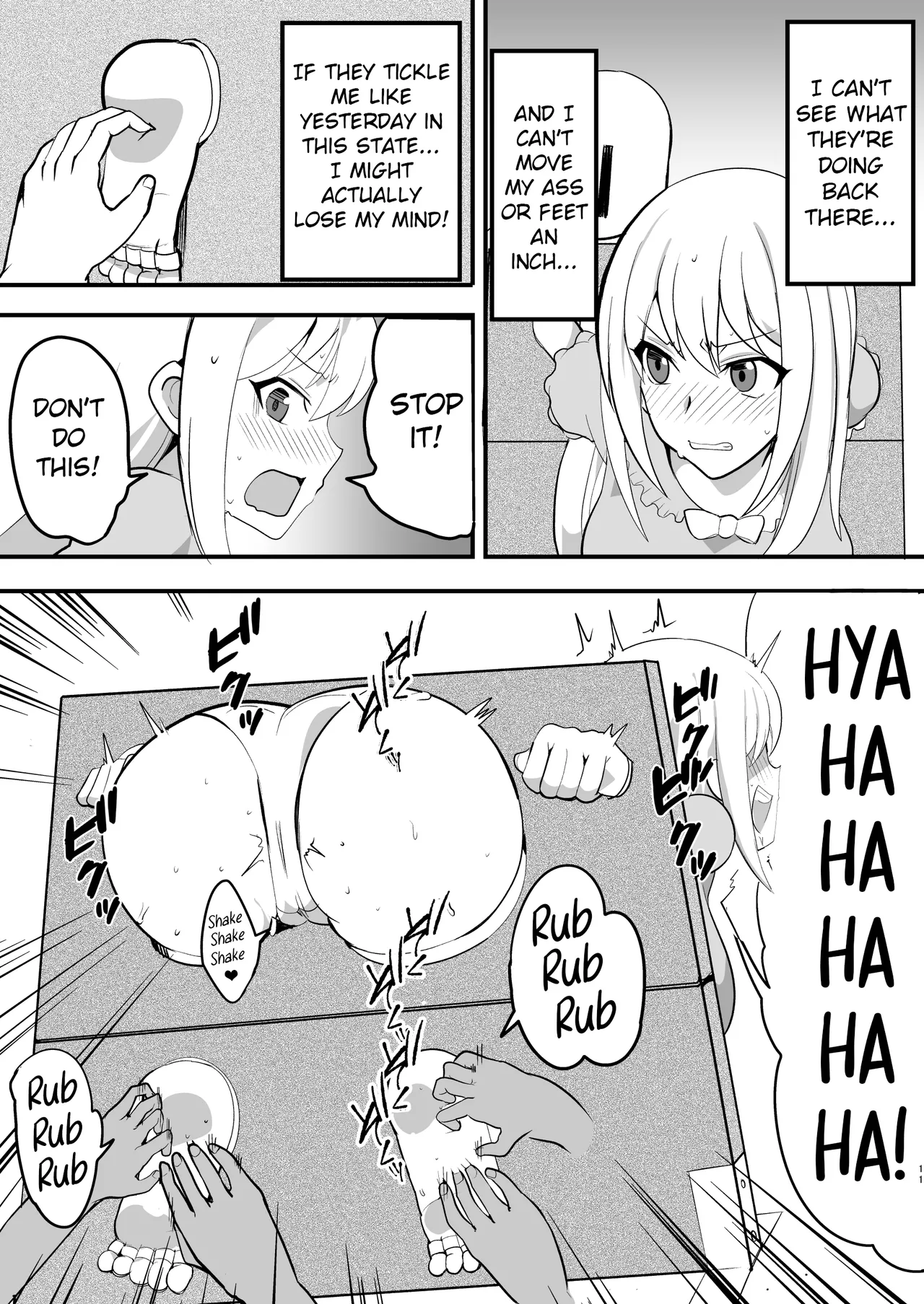 Masochist Crusader's Ultimate Tickling Hell Chapter 1 - page 12