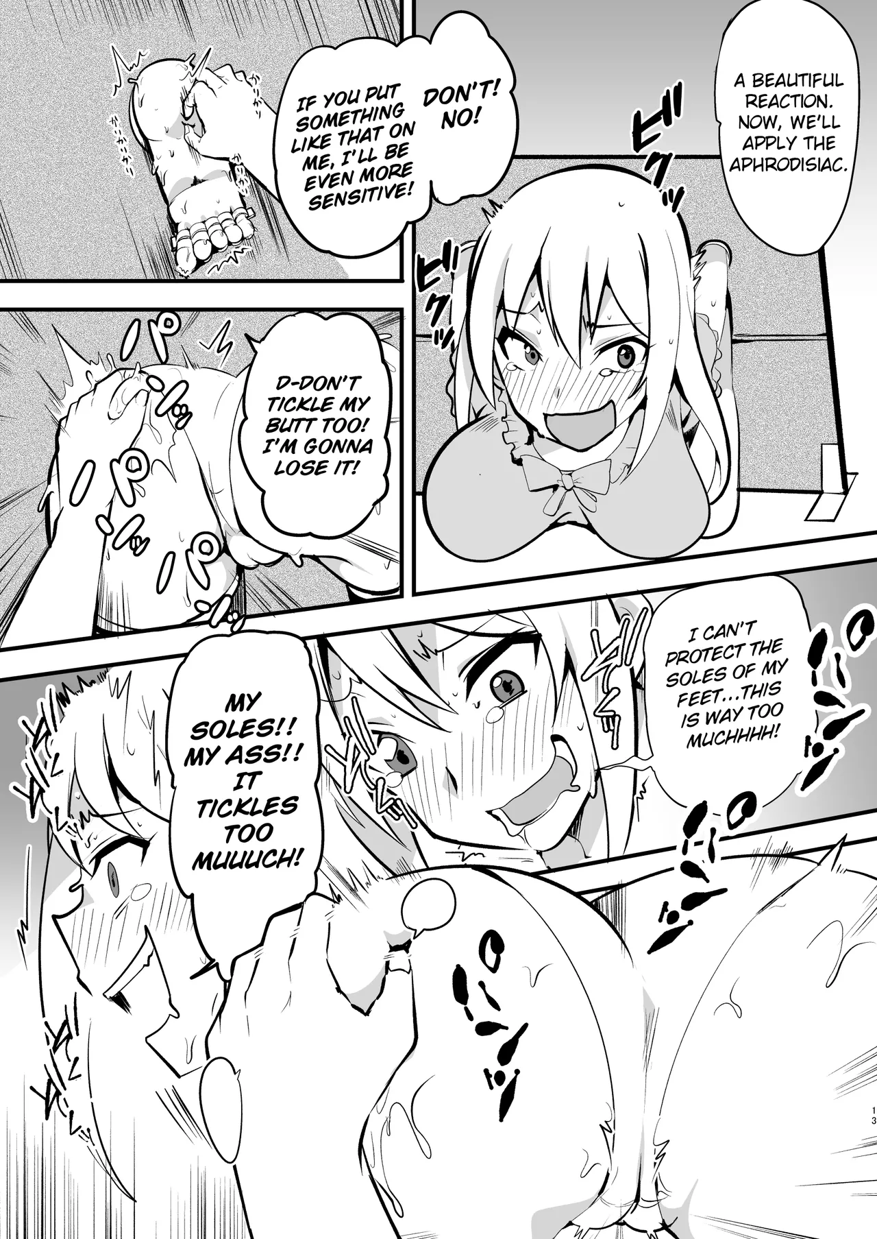 Masochist Crusader's Ultimate Tickling Hell Chapter 1 - page 14