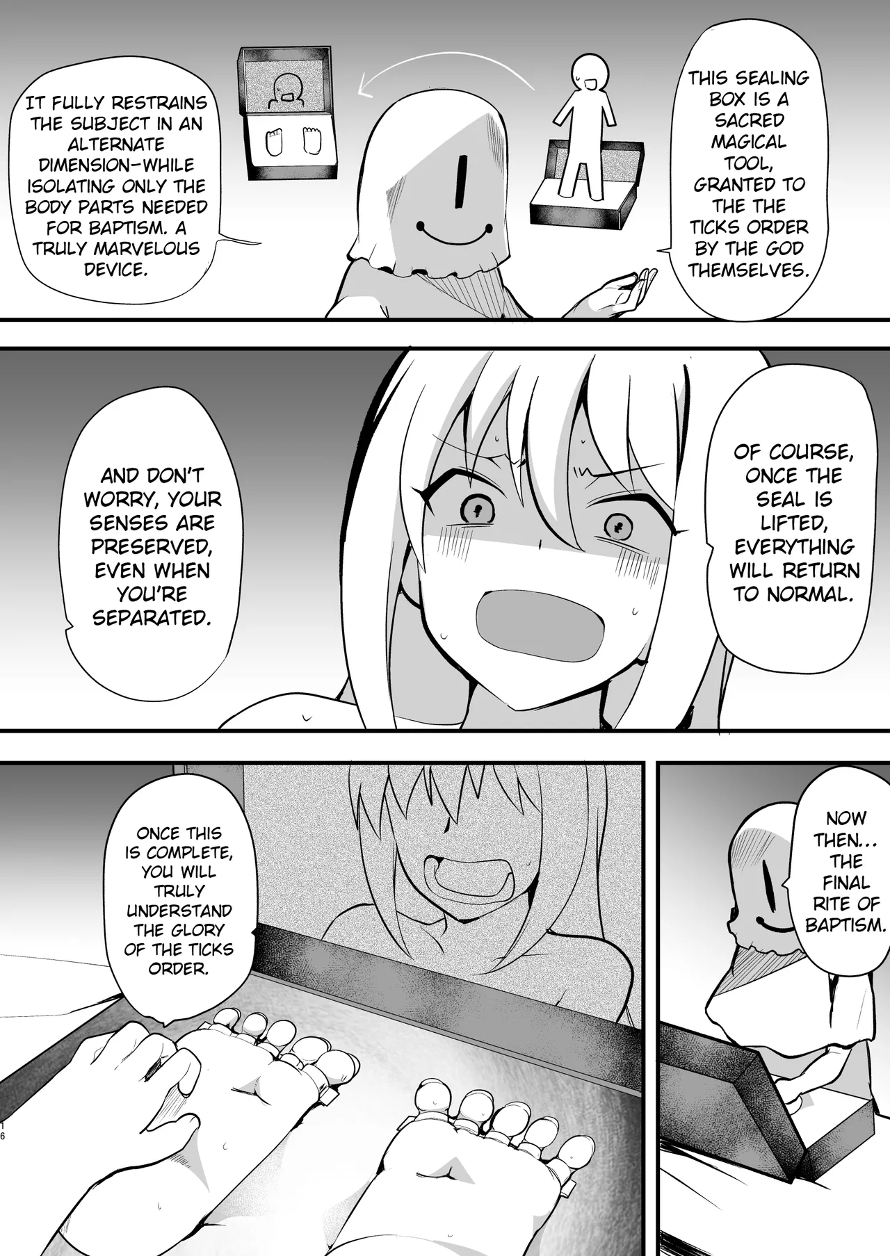 Masochist Crusader's Ultimate Tickling Hell Chapter 1 - page 17