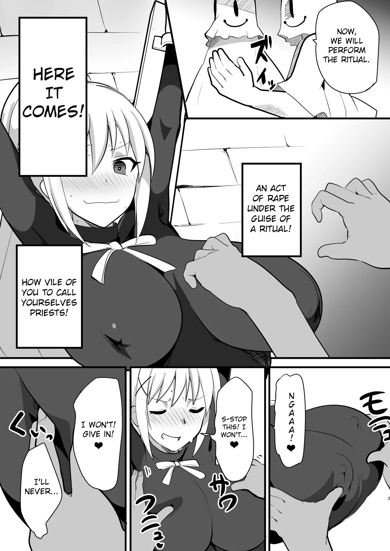 Masochist Crusader's Ultimate Tickling Hell Chapter 1 - page 4