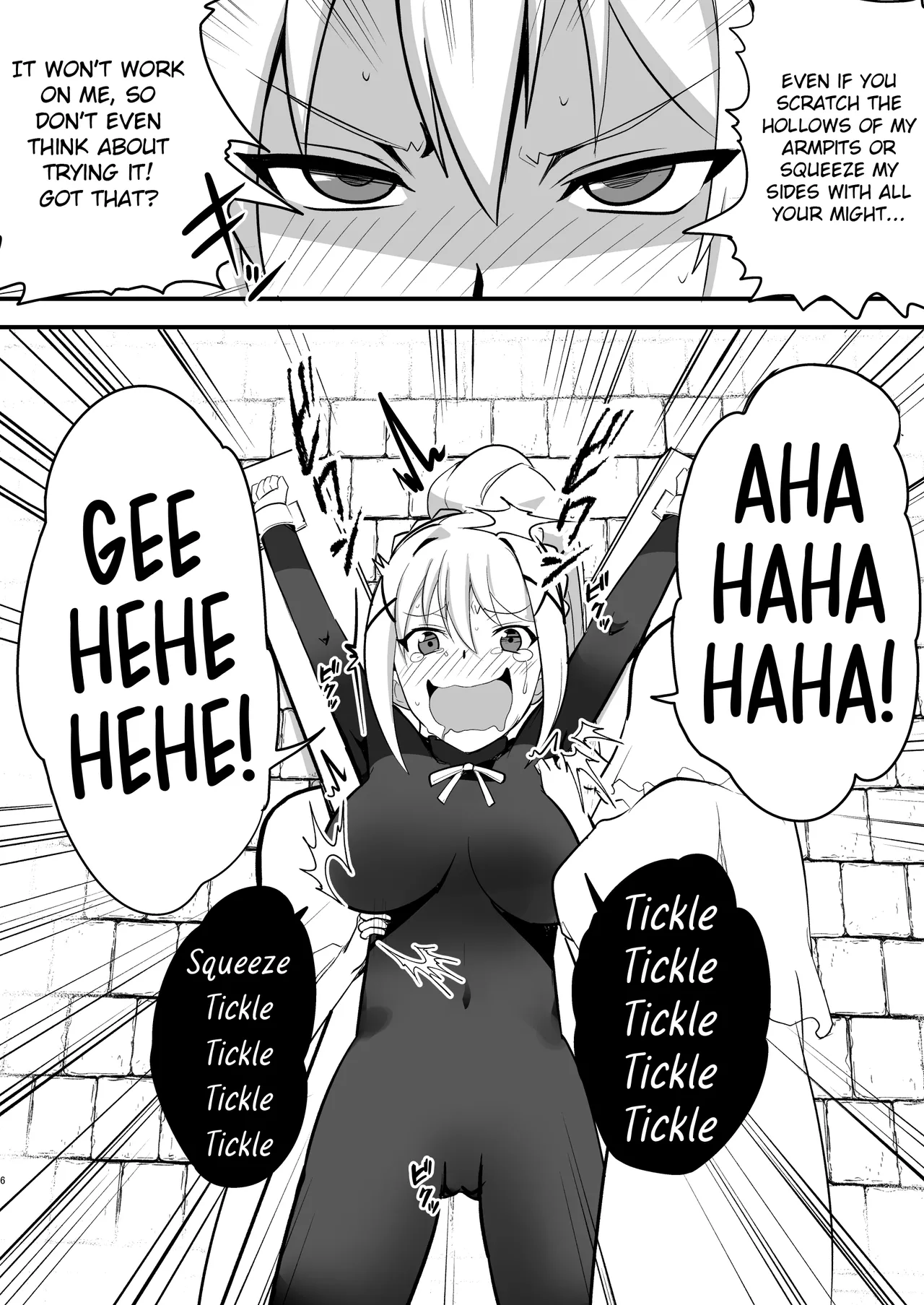Masochist Crusader's Ultimate Tickling Hell Chapter 1 - page 7