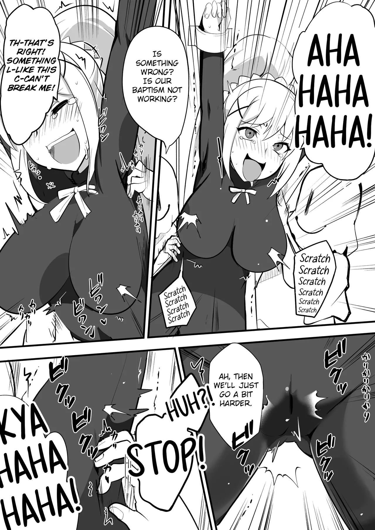 Masochist Crusader's Ultimate Tickling Hell Chapter 1 - page 8