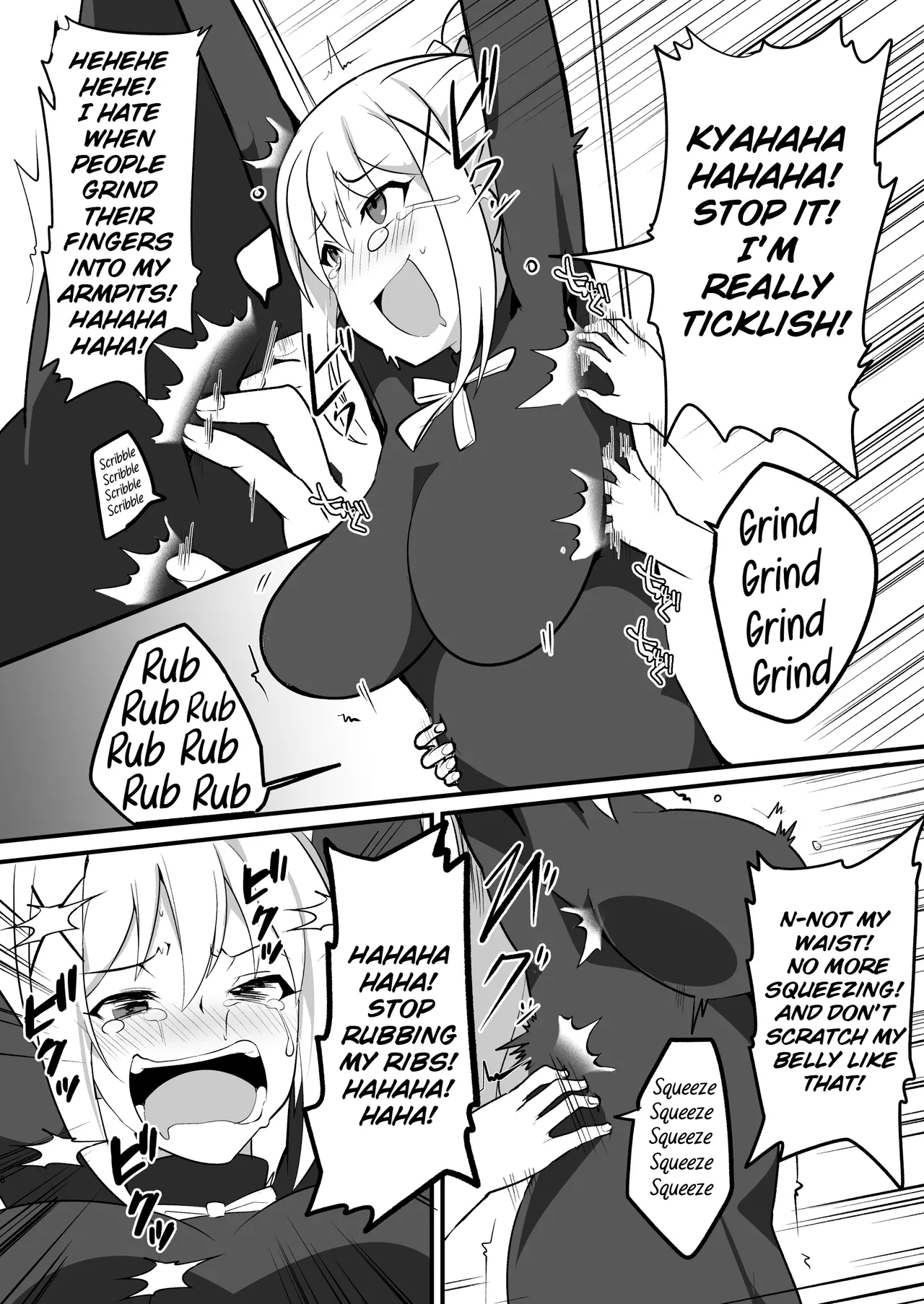 Masochist Crusader's Ultimate Tickling Hell Chapter 1 - page 9
